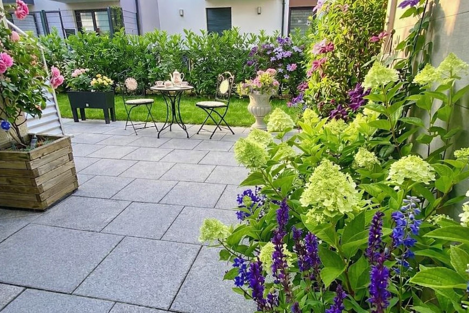 Haus-im-Haus in Stadtvilla: 3-Zimmer-Gartenwohnung mit Südterrasse, Privatgarten, Energiek A und TG – München – Vorschaubild 23