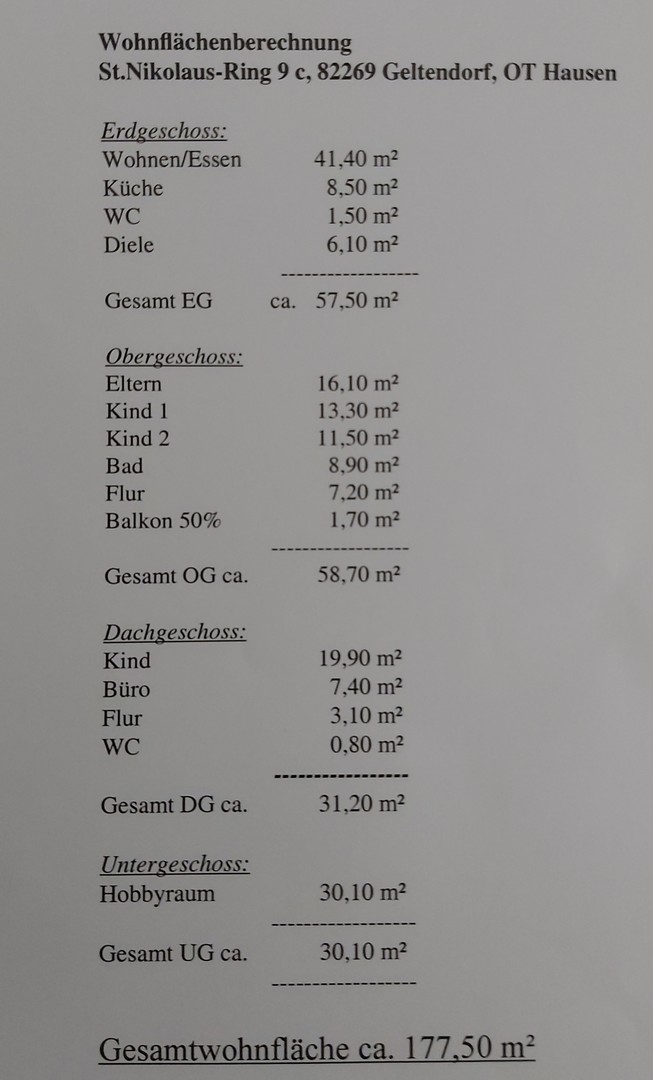 Viel Platz für die ganze Familie – Hausen-Geltendorf – Vorschaubild 21