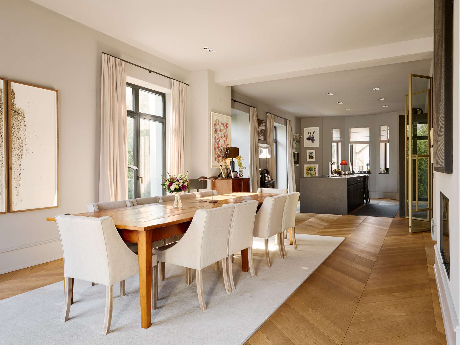 Architektonisches Unikat: Luxuriöse Altbauvilla mit Einliegerwohnung & Salzwasseraußenpool – Berlin – Vorschaubild 5