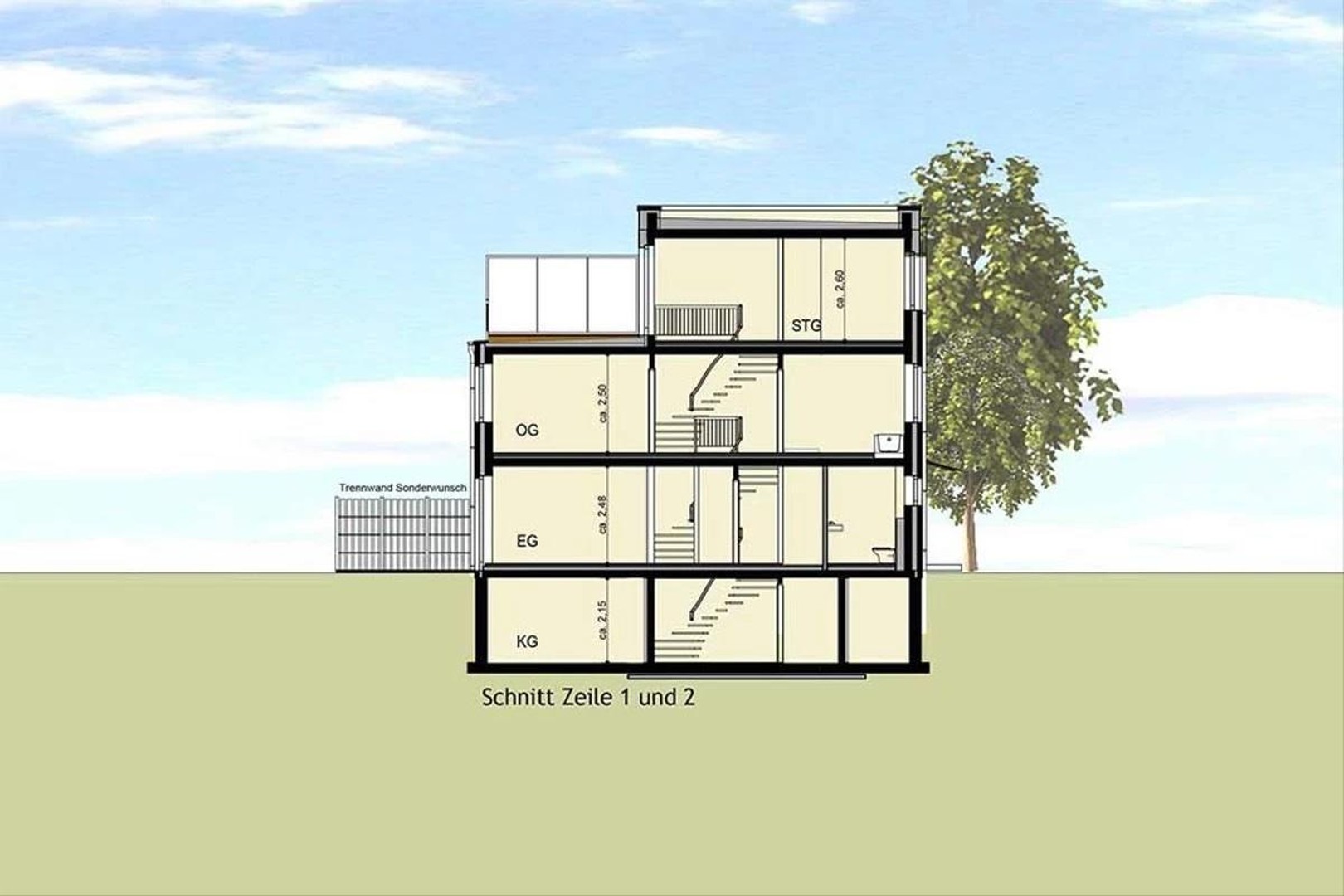 Modernes Reihenhaus in Wentorf - Mit Terrasse / Dachterrasse / Keller / Fußbodenheizung – Wentorf bei Hamburg – Vorschaubild 8