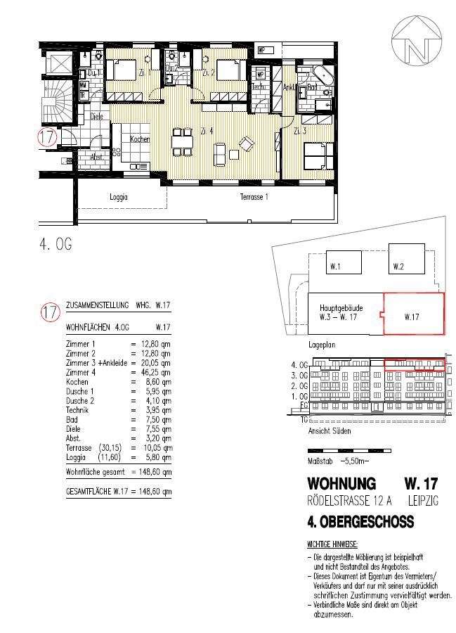 Nachmieter gesucht! Penthouse mit riesiger Terrasse direkt in Schleußig! – Leipzig – Vorschaubild 22