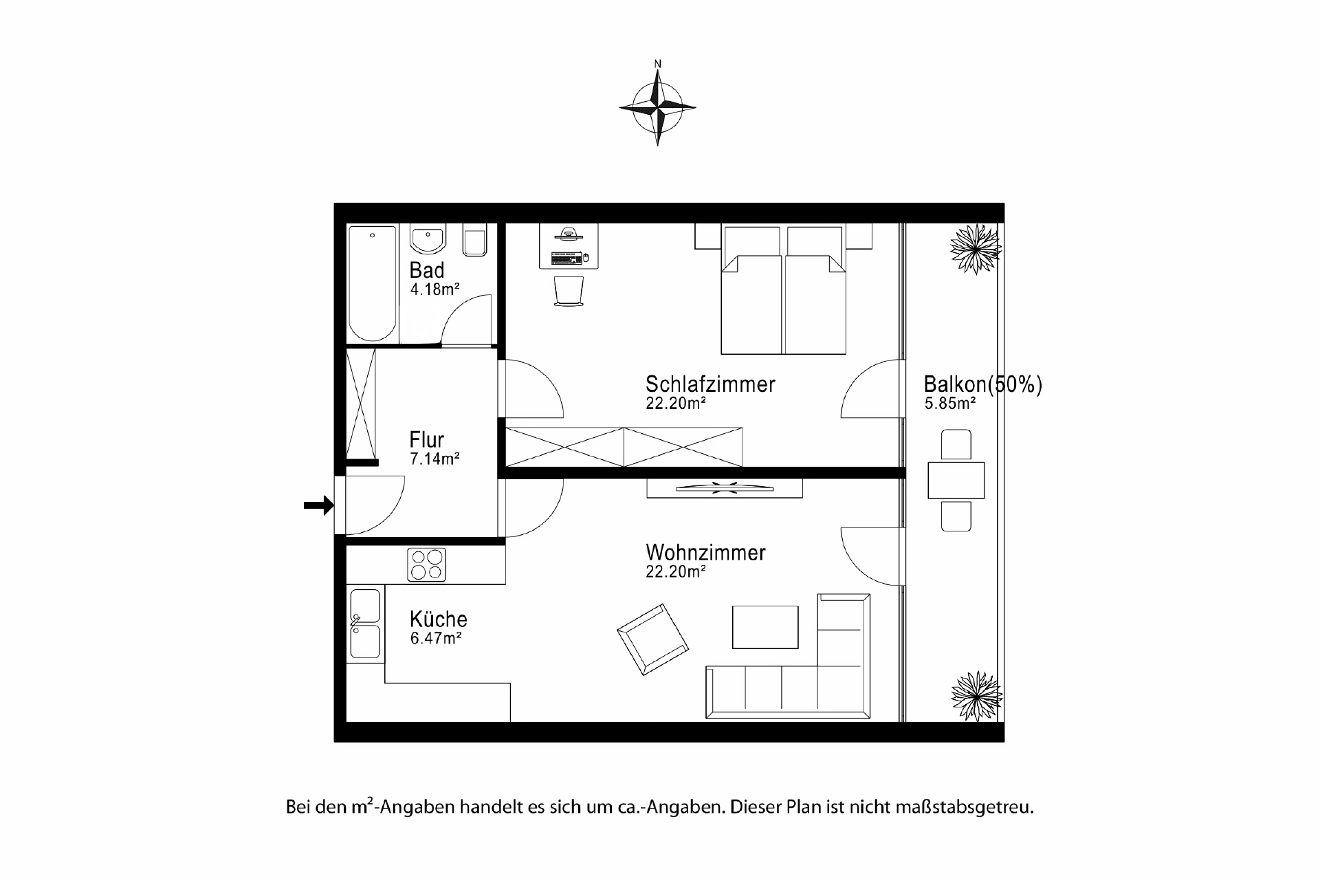 AIGNER - Zentral & grün! Charmante 2-Zimmer-Wohnung in unmittelbarer Isarnähe – München – Vorschaubild 9