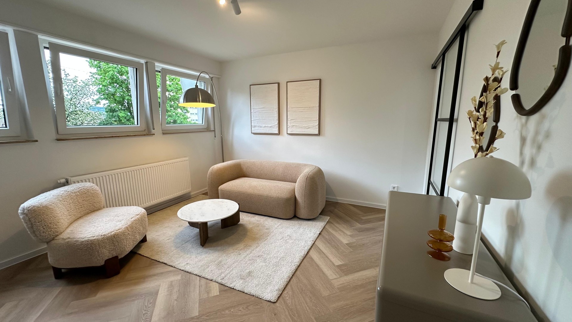 ERSTBEZUG, kernsanierte 2Z-Wohnung in Bestlage von Stuttgart Nord, inkl. Möblierung, provisionsfrei – Stuttgart – Vorschaubild 5