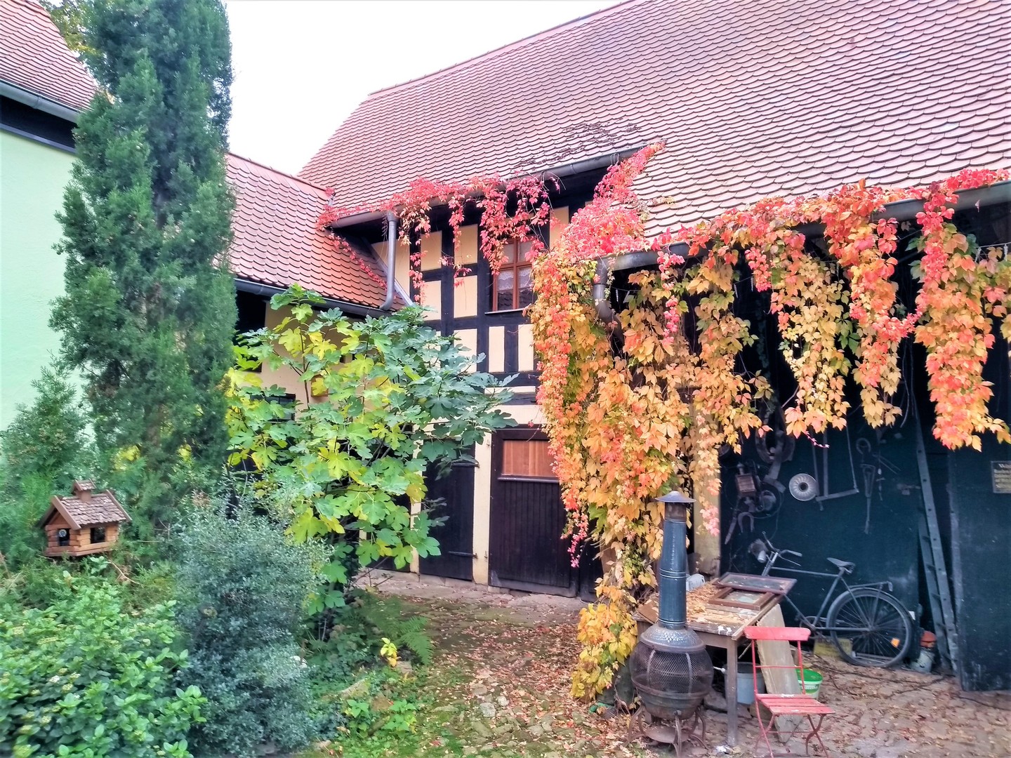 WÄRMEPUMPE! romantischer Gasthof mit Tanzsaal u 3 Wohnungen-saniert! Preis auf Anfrage. – Elsteraue – Vorschaubild 3