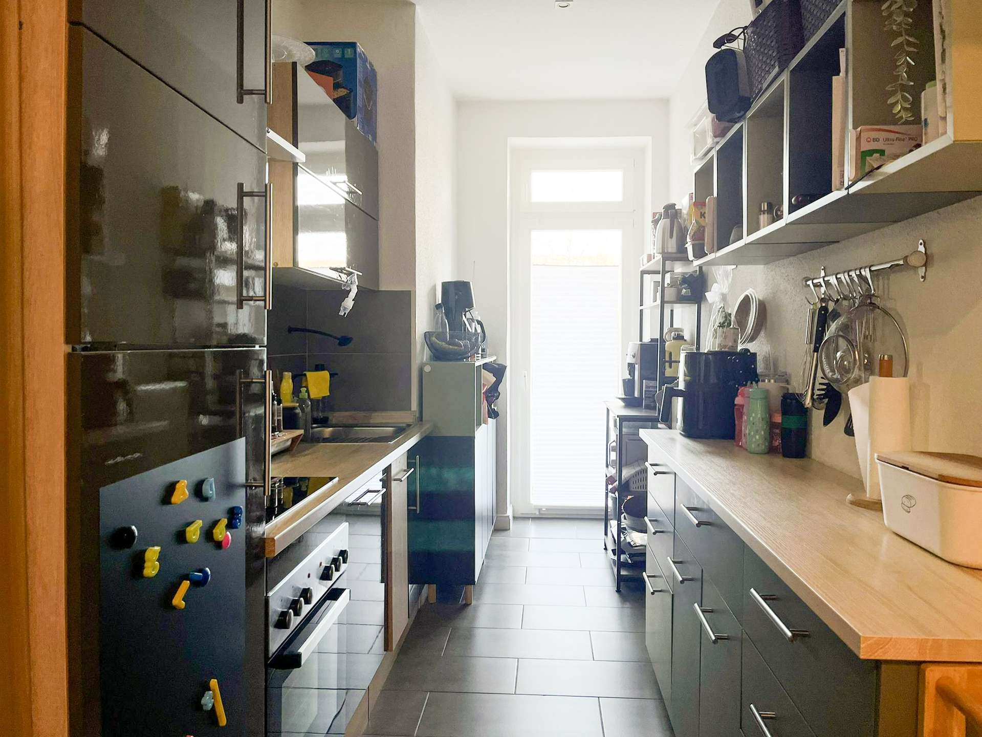 Helle geräumige 4 Zimmer Wohnung | Balkon | Einbauküche | Tageslichtbad | WG-geeignet – Leipzig – Vorschaubild 5