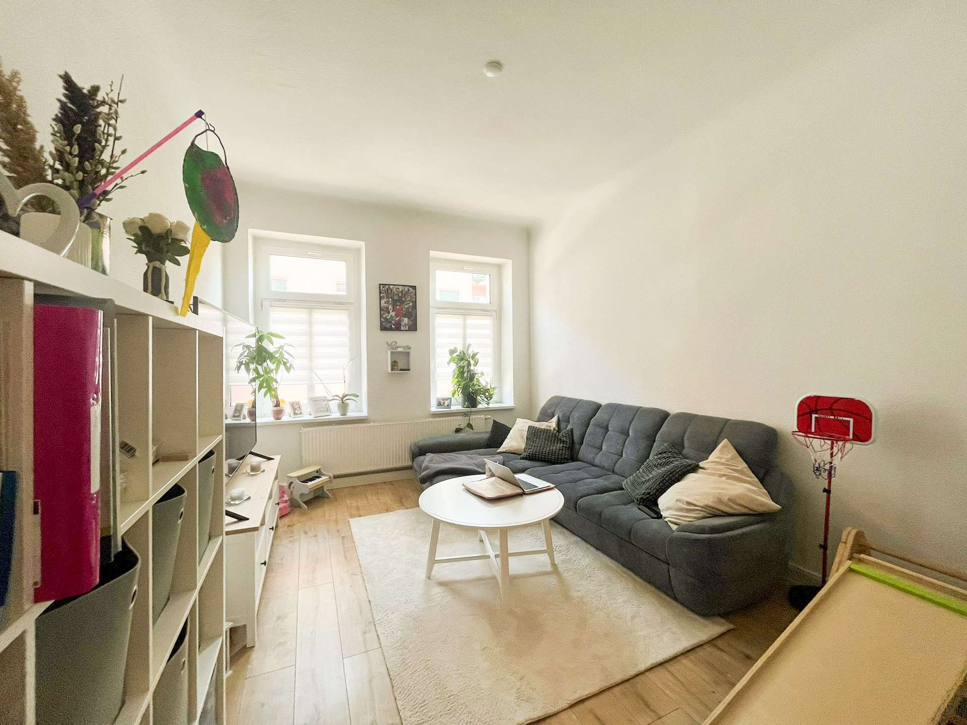 Helle geräumige 4 Zimmer Wohnung | Balkon | Einbauküche | Tageslichtbad | WG-geeignet – Leipzig – Vorschaubild 7