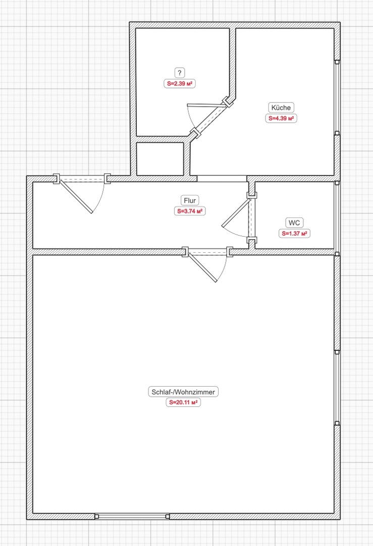 Erstbezug | 1 Zimmer | hell | 32 m² – Stuttgart – Vorschaubild 5