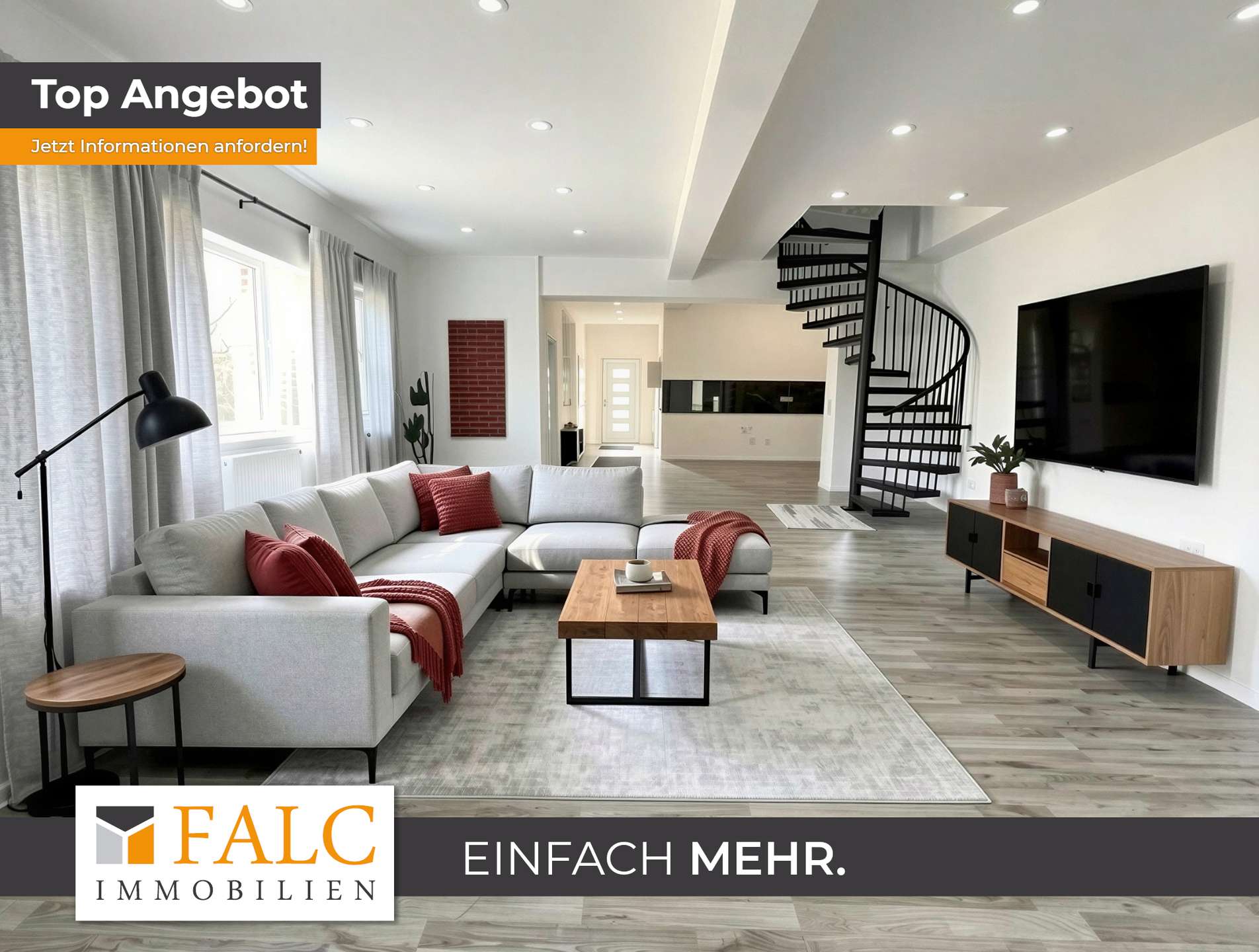 Zentrale Lage trifft Rendite: Einfamilienhaus mit vermieteter Lagerhalle – Remscheid – Bild 1 von 14