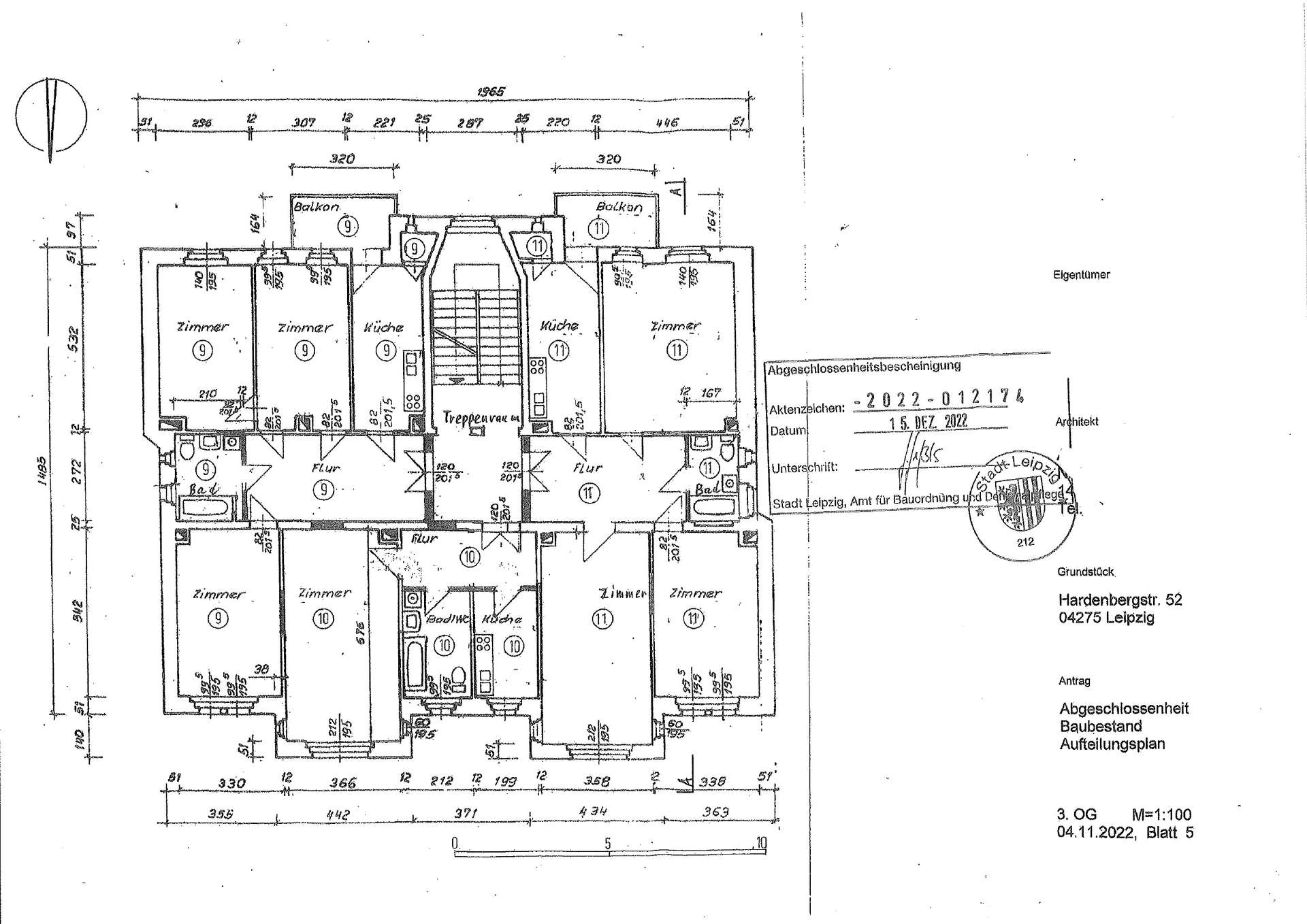 Charmante Dreizimmerwohnung in der beliebten Südvorstadt – Leipzig – Vorschaubild 28