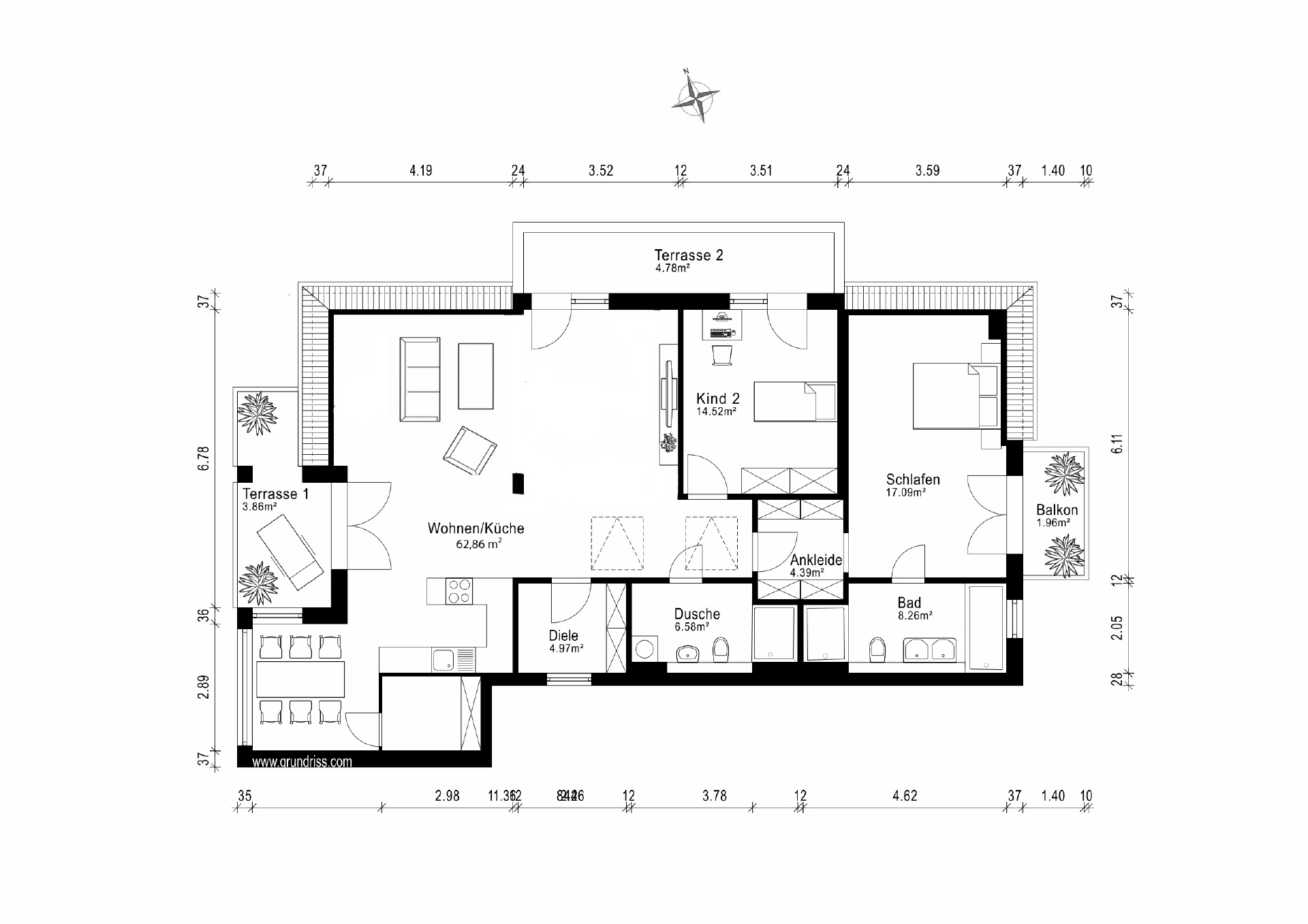 AIGNER - Erstbezug! Exklusives Penthouse: Design-Highlight in Bestlage Harlaching – München – Vorschaubild 10