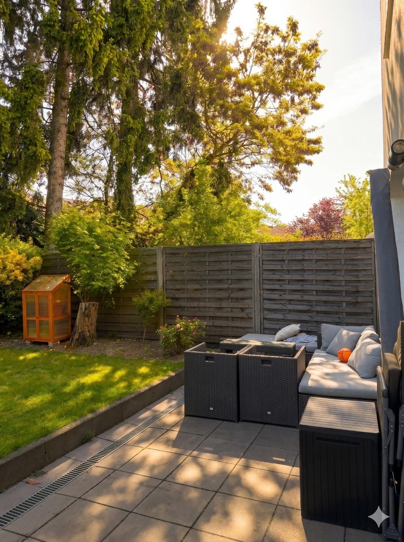 Exklusiv saniertes Gartenhaus ca. 150qm WFL, 3 Schlafzimmer, schöne Terrasse etc. – Mönchengladbach – Vorschaubild 5