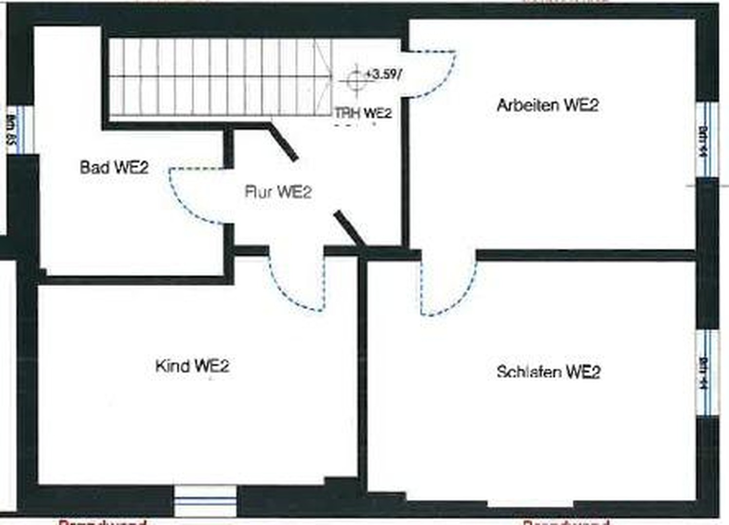 Exklusiv saniertes Gartenhaus ca. 150qm WFL, 3 Schlafzimmer, schöne Terrasse etc. – Mönchengladbach – Vorschaubild 19
