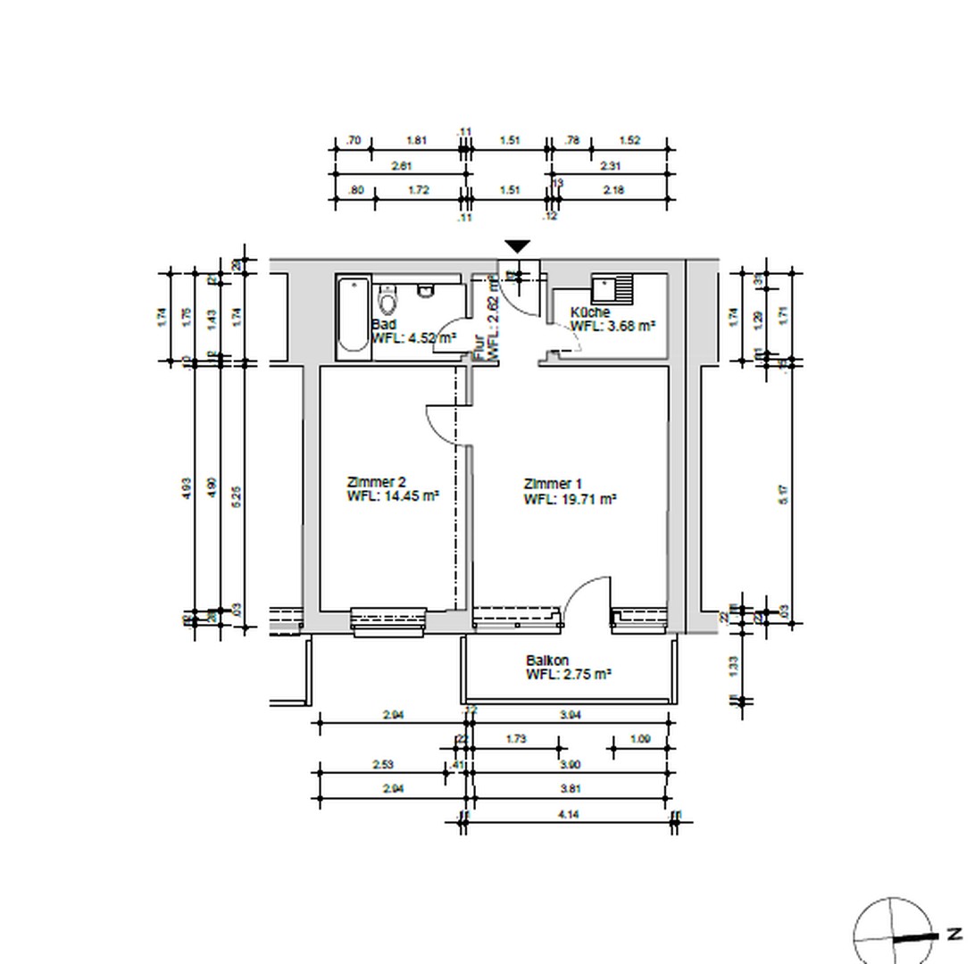 Möblierte 2-Zimmer Wohnung in Wilmersdorf – Berlin – Vorschaubild 8