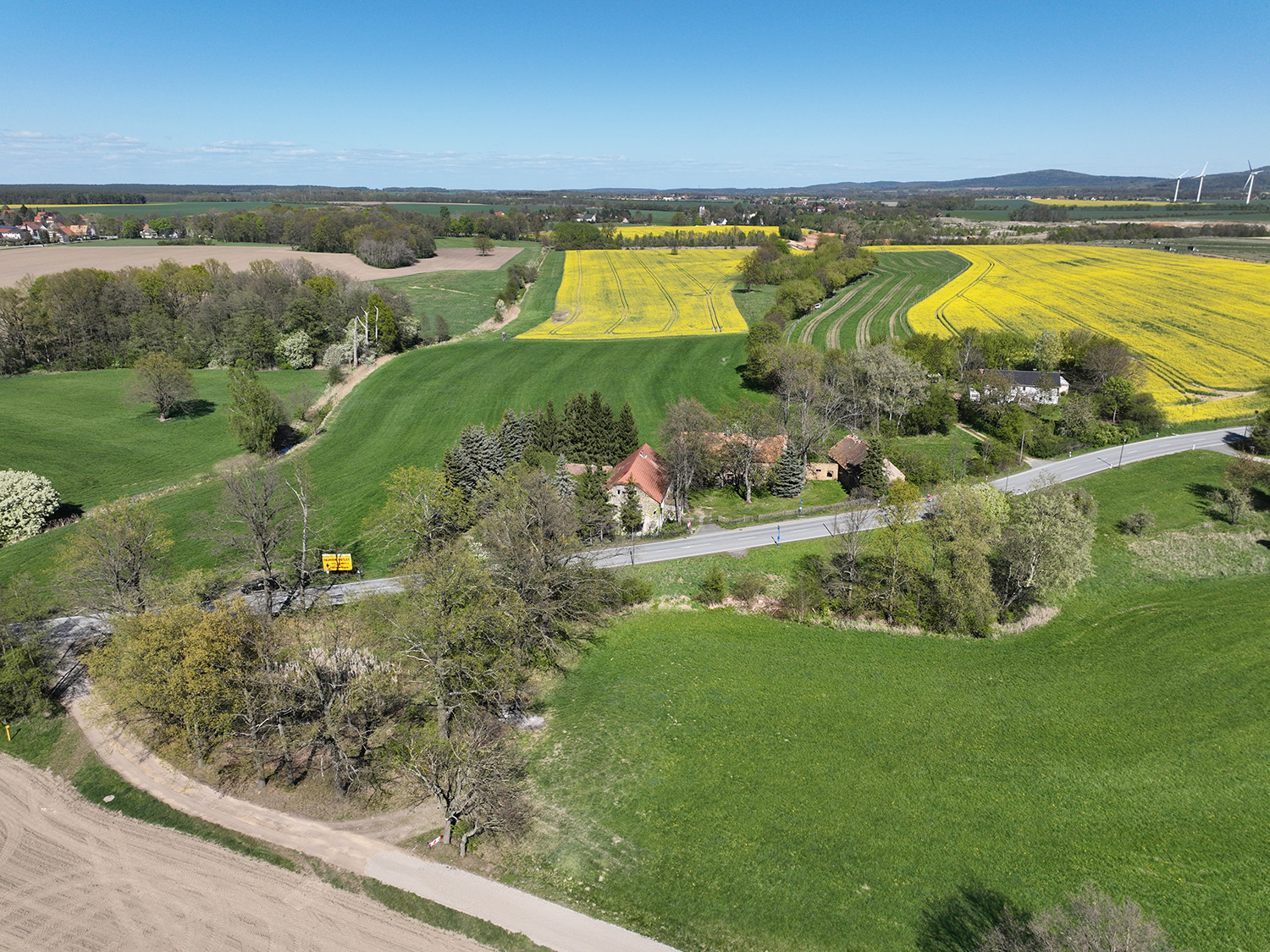 Hist. 3-Seiten-Hof mit eigenem Teich zwischen Görlitz und Bautzen in Vierkirchen bei Weißenberg – Vierkirchen – Vorschaubild 4