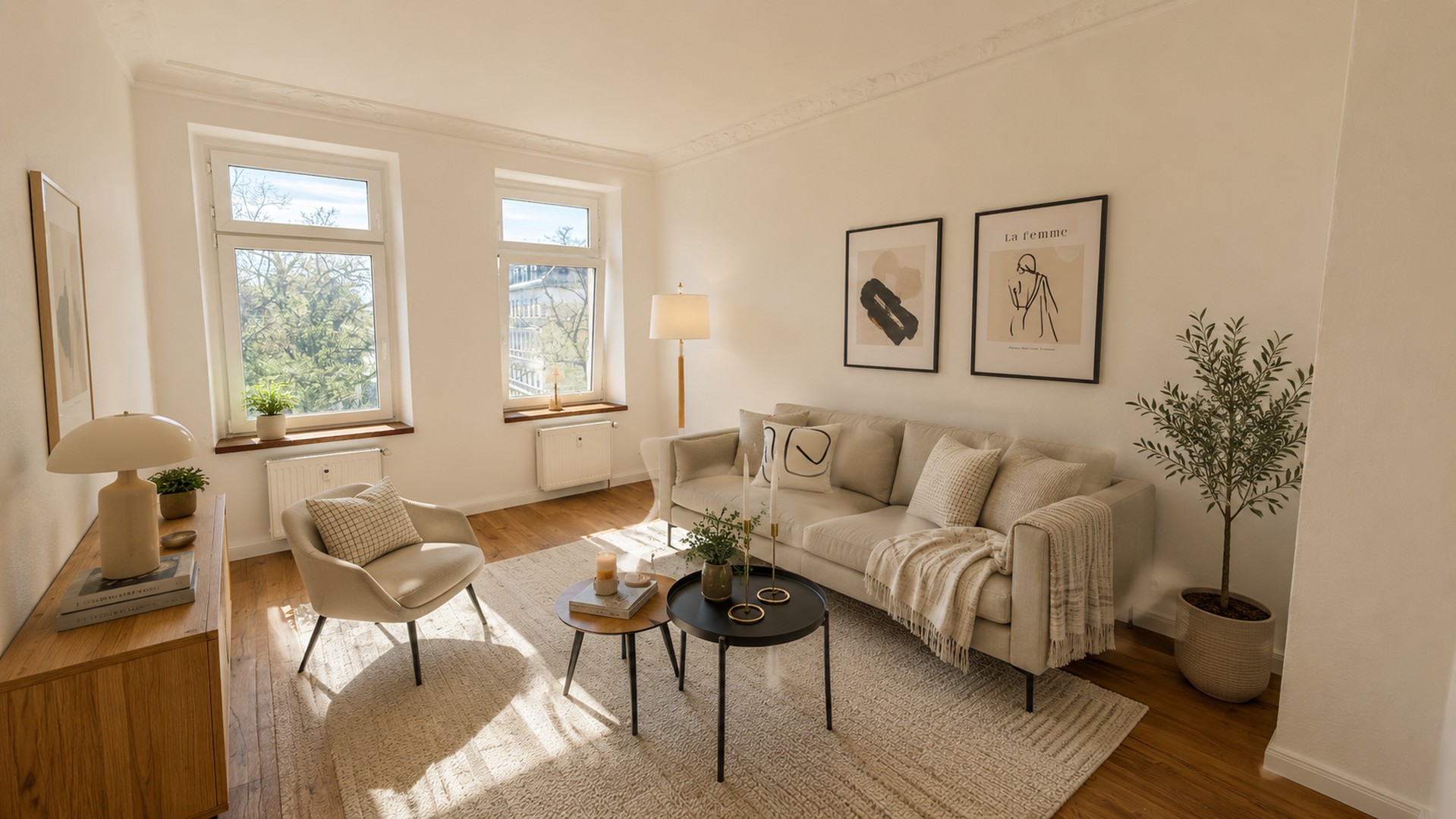 *Provisionsfrei & frisch modernisiert: 3-Zimmer-Altbau in Leipzig | 4,5% Rendite + 4,5% AfA*