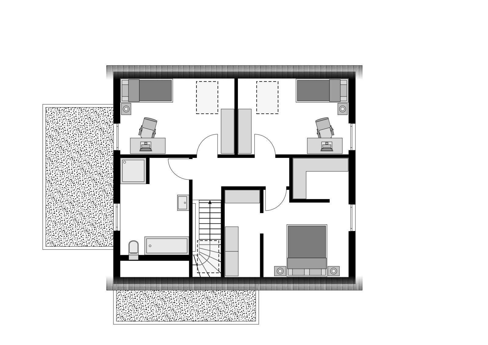 Starten Sie jetzt ins eigene KfW 40PLUS-Traumhaus - perfekt für Ihre Familie! – Ohorn – Vorschaubild 3