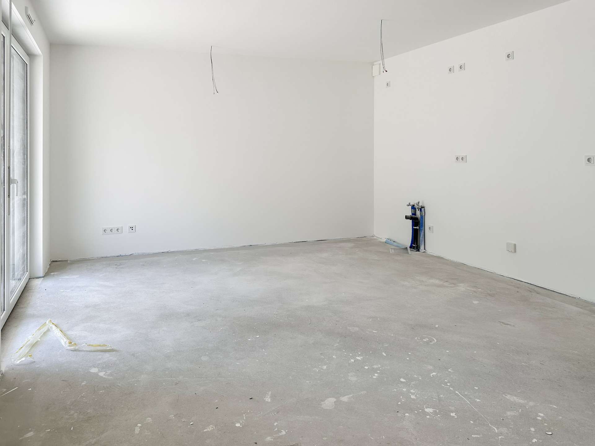 Terrassenwohnung zum Erstbezug in begehrter 2. Reihe | Bemusterung mgl. | TG-Stellplatz | Wärmepumpe – Leipzig – Vorschaubild 4