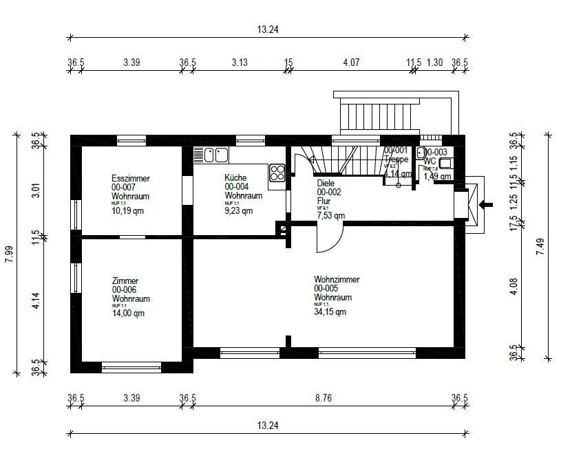 Besondere Gelegenheit! Einfamilienhaus auf großzügigem Grundstück – Rheine – Vorschaubild 22