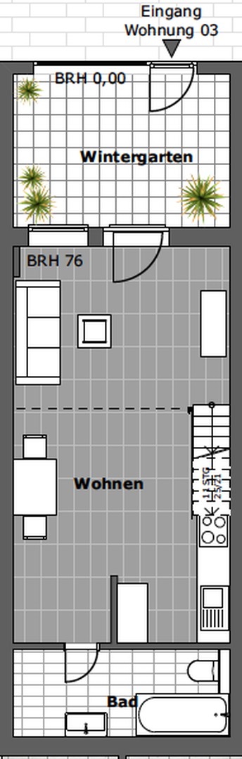2‑Zimmer‑Wohnung, 61 m² – Köln‑Sürth – 3 Min. zur Linie 16/17 – Loft‑Style- Top Anbindung – Köln – Vorschaubild 11