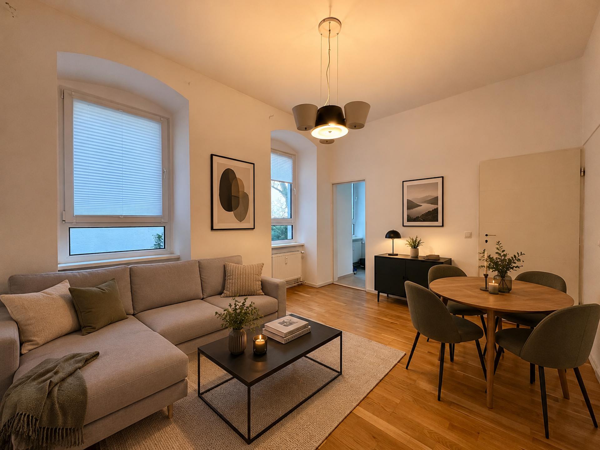 Urbane 1,5-Zimmer-Wohnung zum Kauf in Berlin-Mitte