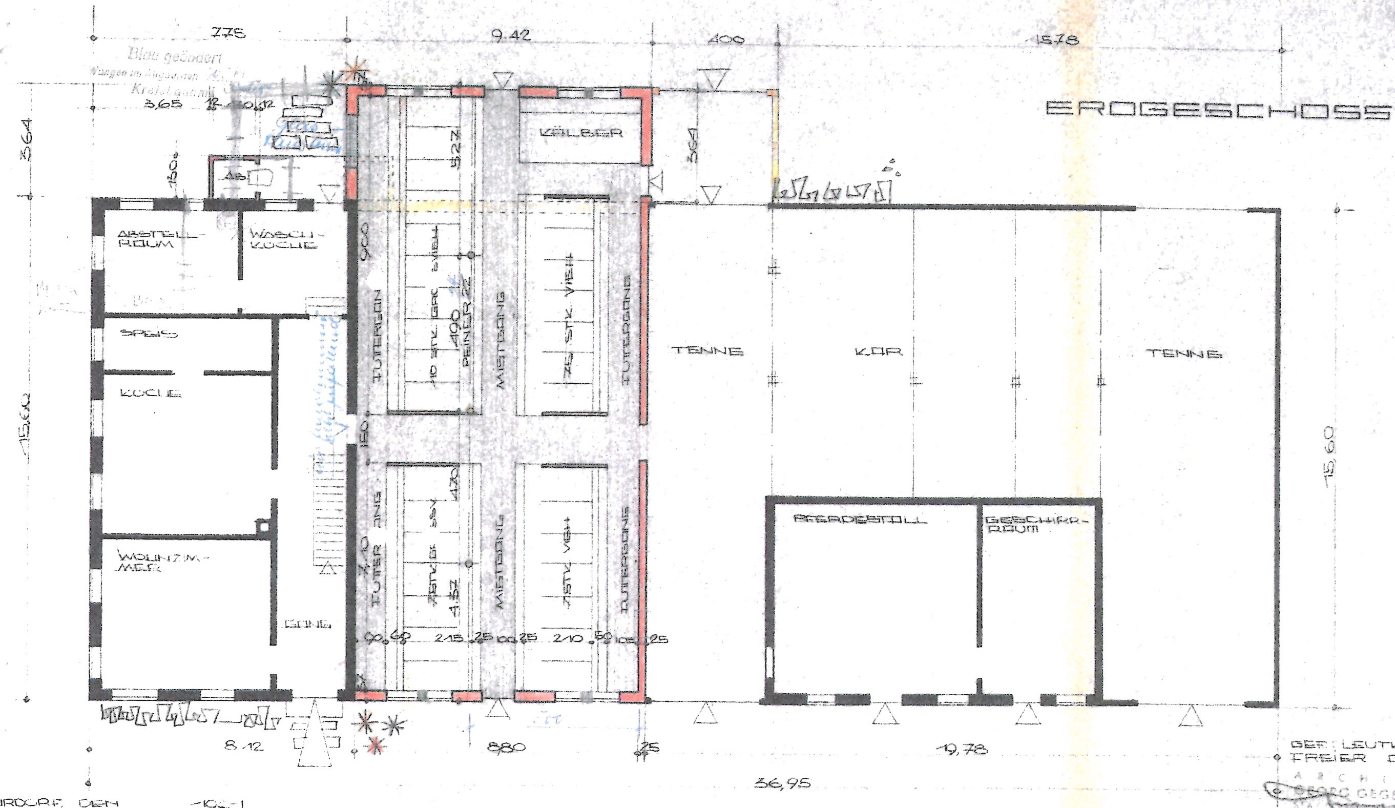 Sanierungsbedürftiges Bauernhaus in einem Teilort von Isny * 900 m² Wohn- und Nutzfläche * – Isny im Allgäu – Vorschaubild 32