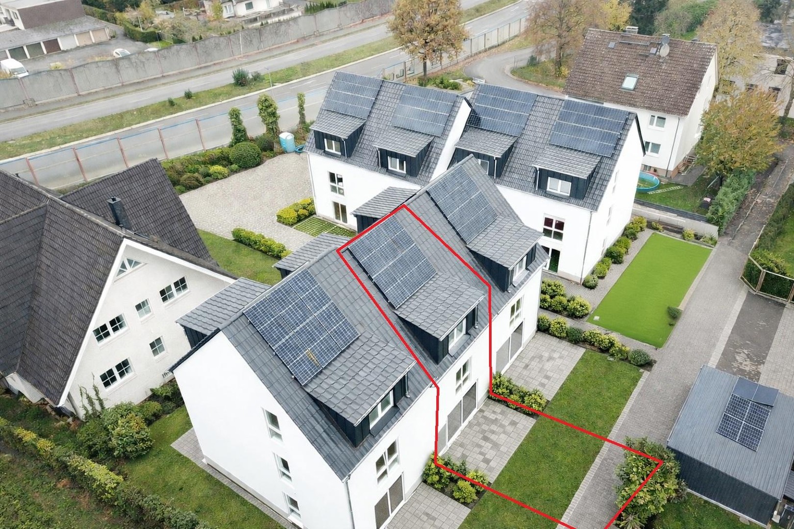Neubau-Reihenhaus mit Terrasse – 140 m² Familienhaus mit sehr niedrigen Energiekosten (EH-40 + PV) – Fuldatal – Vorschaubild 3