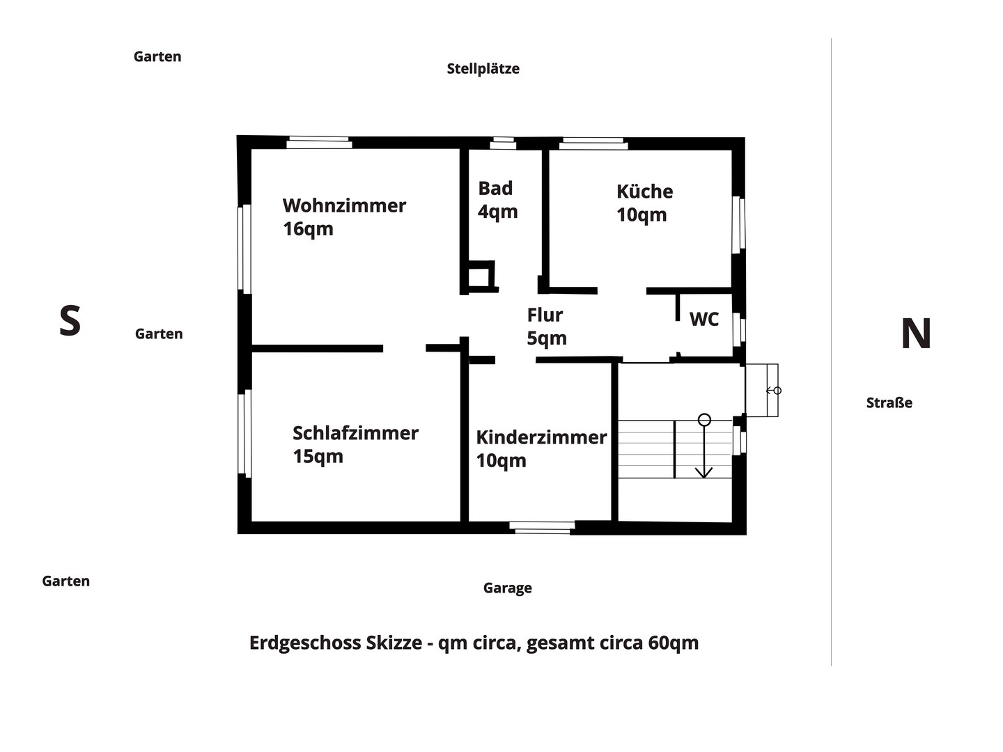 3-Fam.Haus - zentral, ruhig, hell, freistehend, gedämmte Fassade, unvermietet, provisionsfrei – Herrenberg – Vorschaubild 19