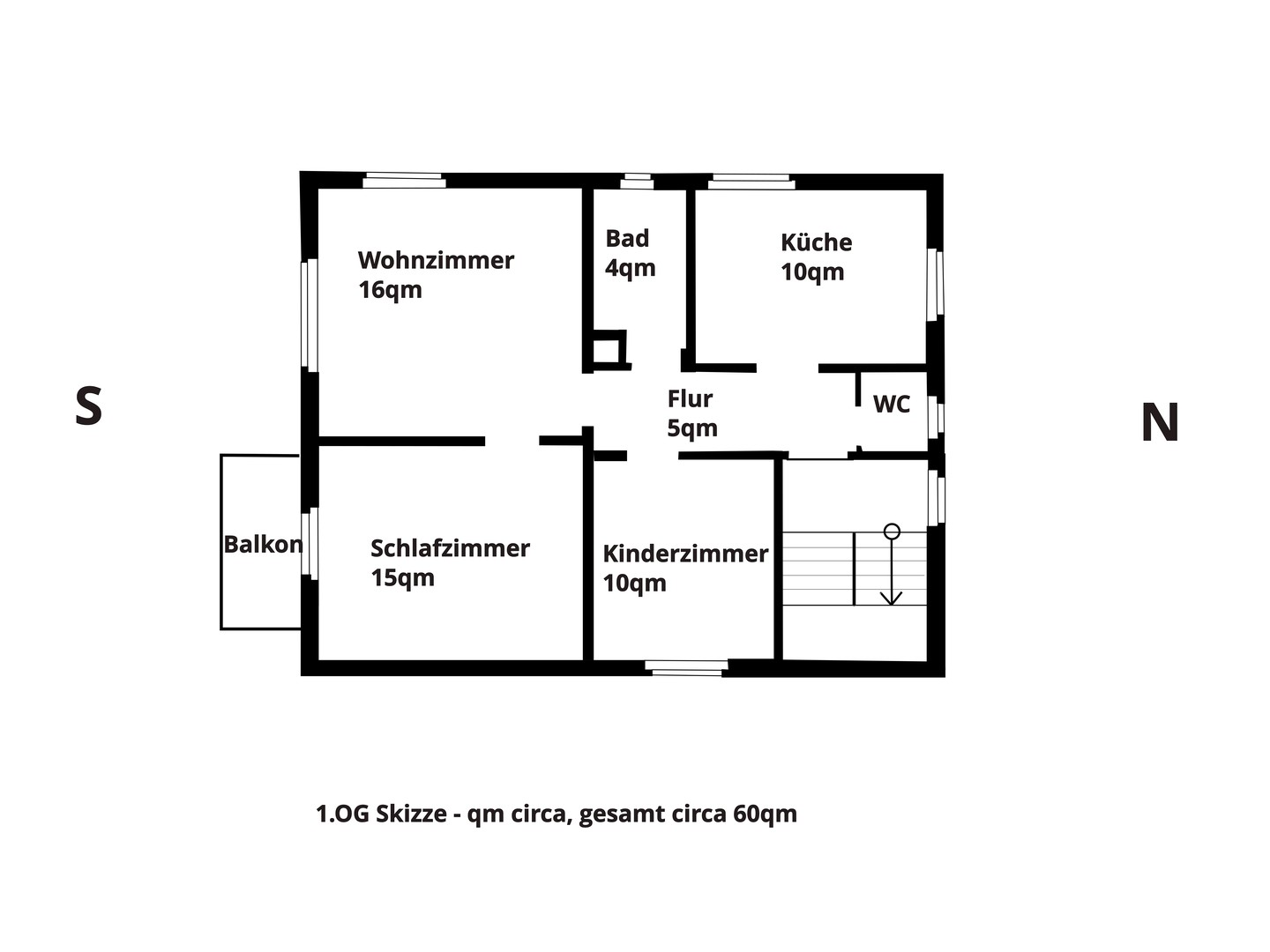 3-Fam.Haus - zentral, ruhig, hell, freistehend, gedämmte Fassade, unvermietet, provisionsfrei – Herrenberg – Vorschaubild 20