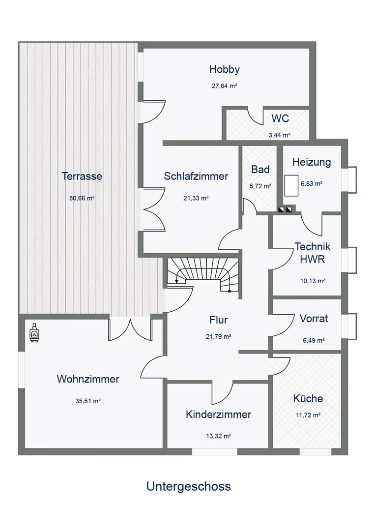 Traumhaft modernes Zweifamilienhaus: Wohnen & Arbeiten | PV, barrierefrei, Garten, Frankfurt 45 Min. – Bad Soden-Salmünster – Vorschaubild 21