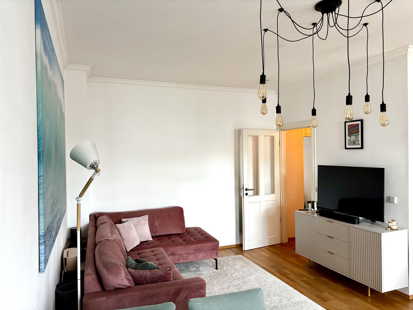 Helle 3-Zimmer-Wohnung mit Balkon & Grünblick im ruhigen Gartenhaus – Boxhagener Kiez – Berlin – Vorschaubild 4