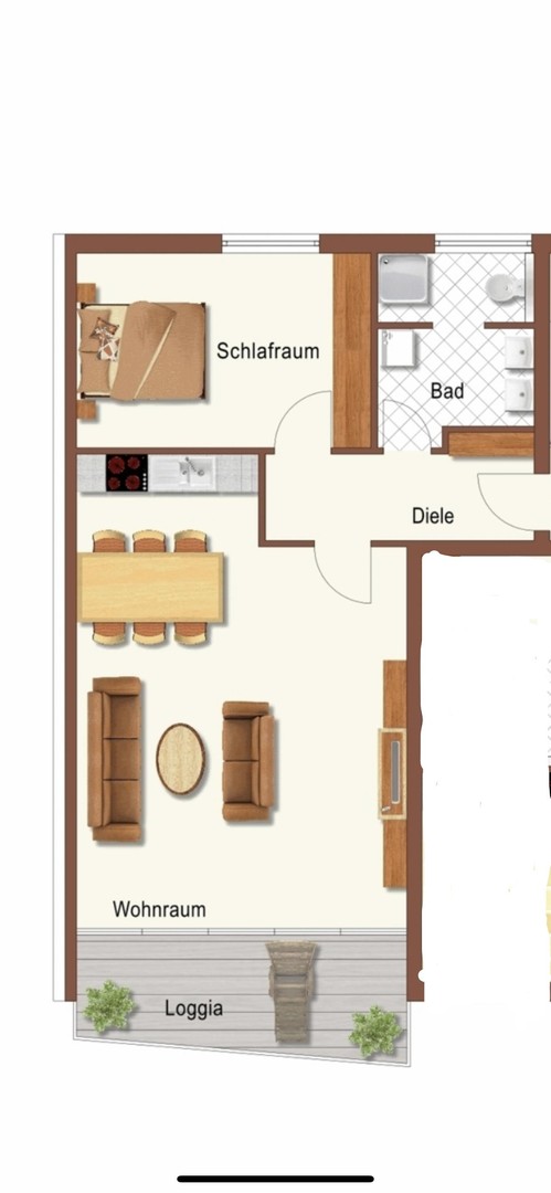Top Wohnung Balkon EBK Unterbachersee! – Düsseldorf – Vorschaubild 9