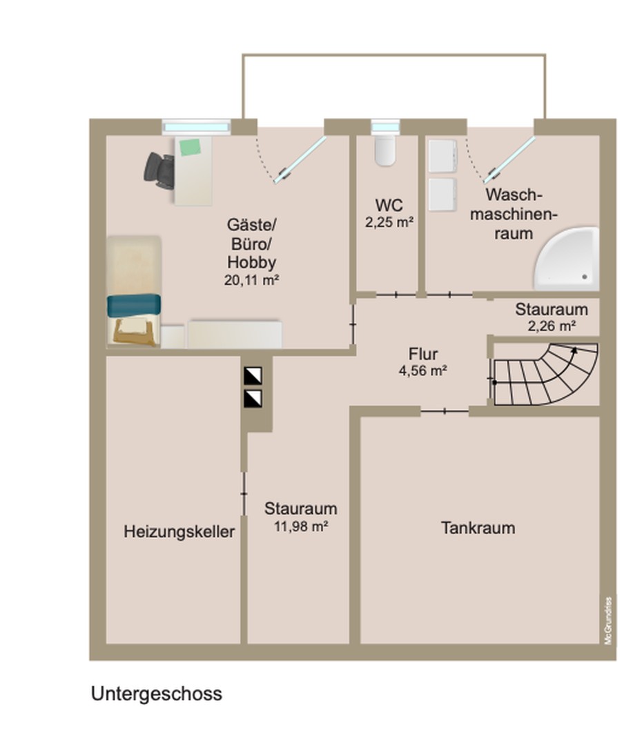 Großzügiges Haus mit Einliegerwohnung am See zur Miete – Münsing – Vorschaubild 29