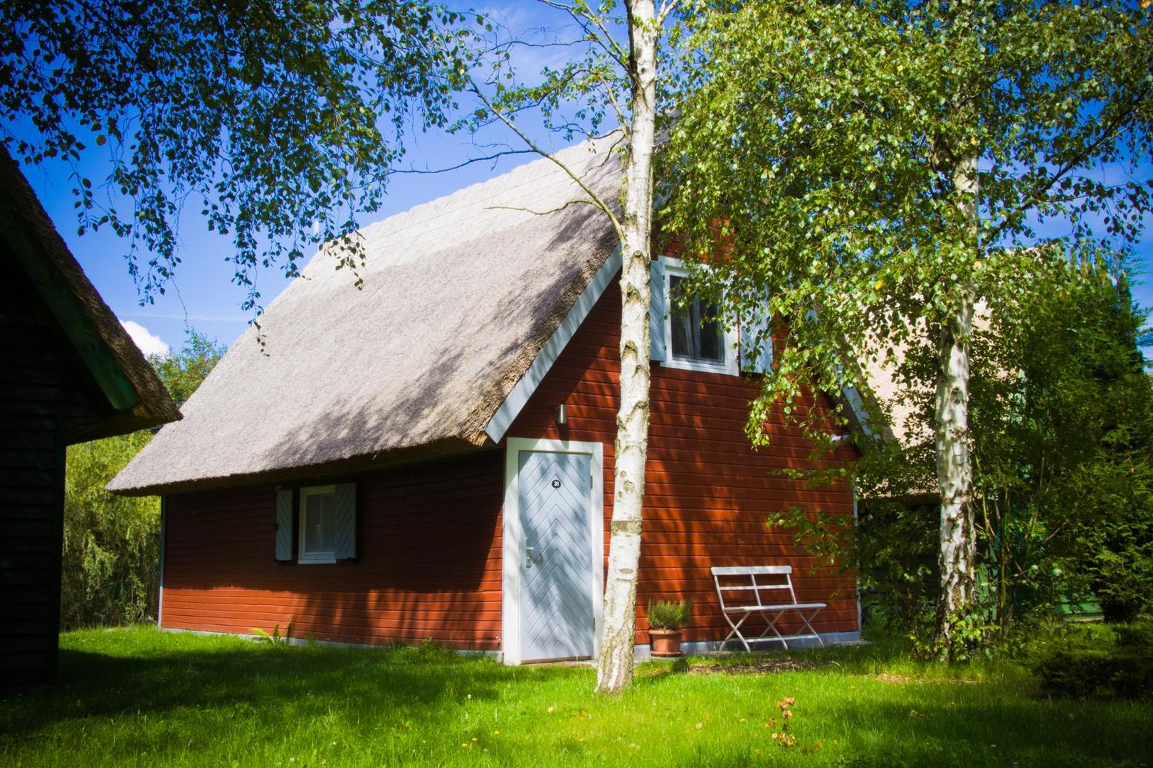 Reetgedecktes Bootshaus an der Mildenitz in Goldberg – Goldberg – Vorschaubild 2