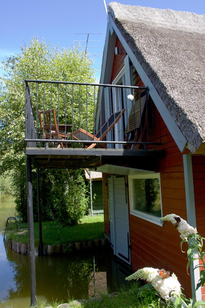 Reetgedecktes Bootshaus an der Mildenitz in Goldberg – Goldberg – Vorschaubild 3