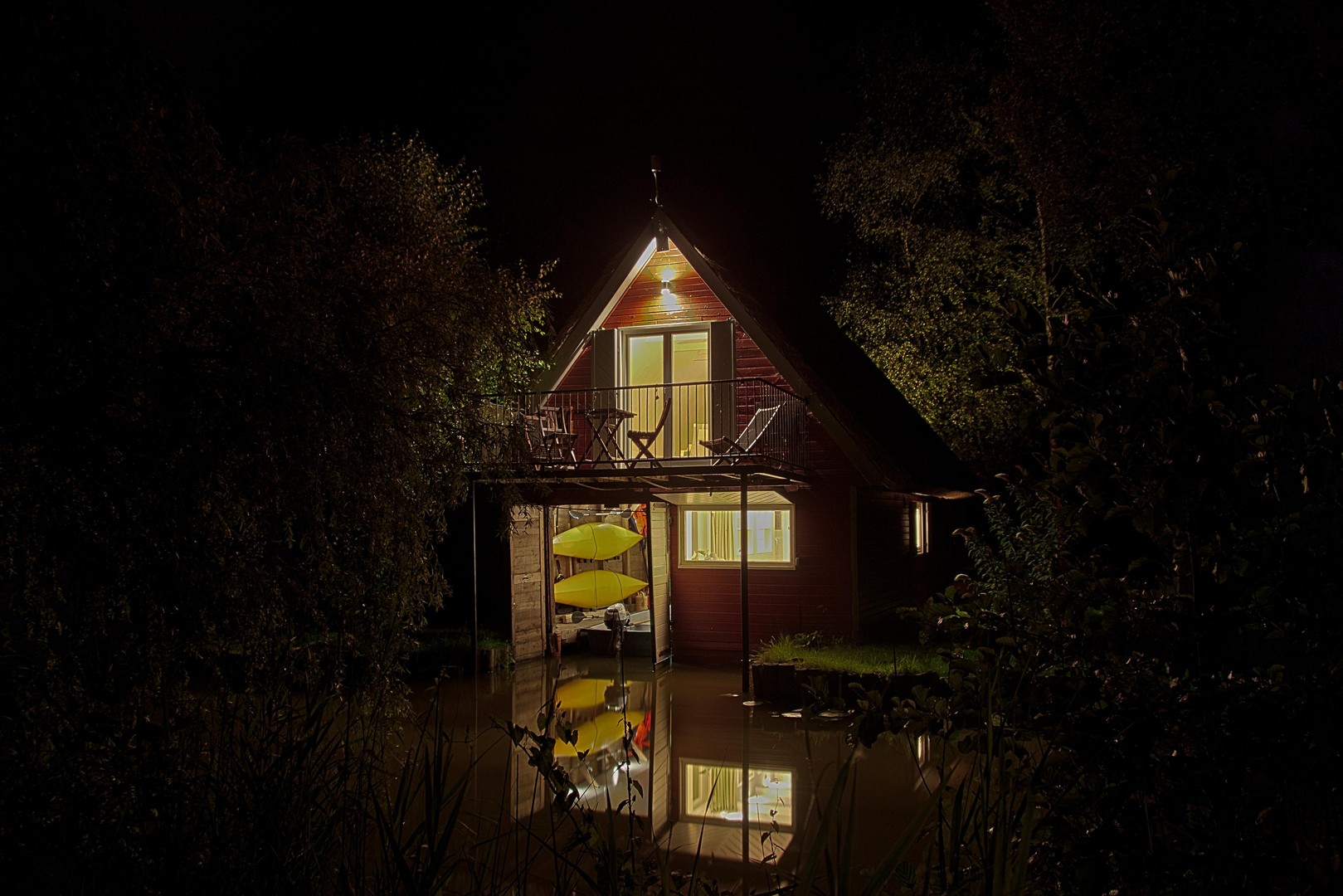 Reetgedecktes Bootshaus an der Mildenitz in Goldberg – Goldberg – Vorschaubild 18