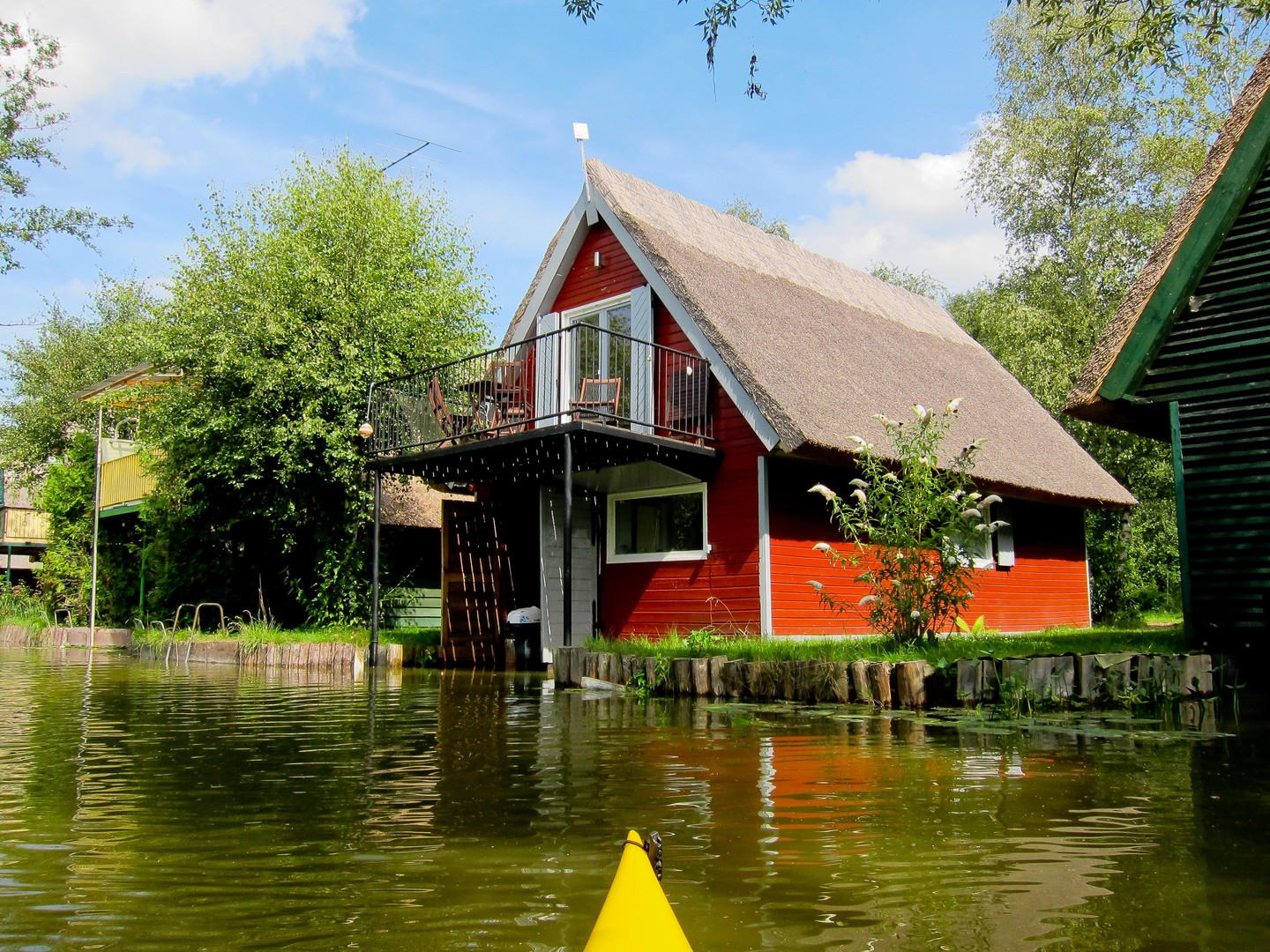 Reetgedecktes Bootshaus an der Mildenitz in Goldberg – Goldberg – Vorschaubild 26