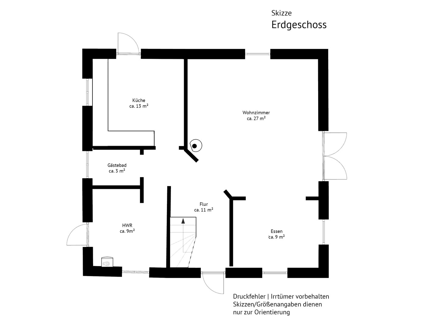 Stilvolles Einfamilienhaus - helles Haus mit modernem Ambiente – Humptrup – Vorschaubild 18