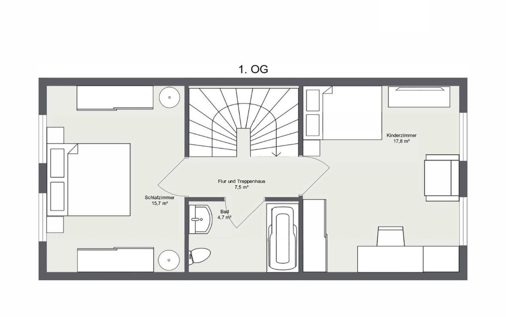 Haus mit Garten, Balkon, Terrasse, Garage und viel Platz – Leipzig Baalsdorf – Vorschaubild 13