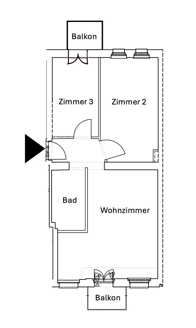 Kernsanierter Altbau | 3 Zimmer mit Weitblick | 2 Balkone | EBK inkl. | Aufzug | top Anbindung – Berlin – Vorschaubild 13
