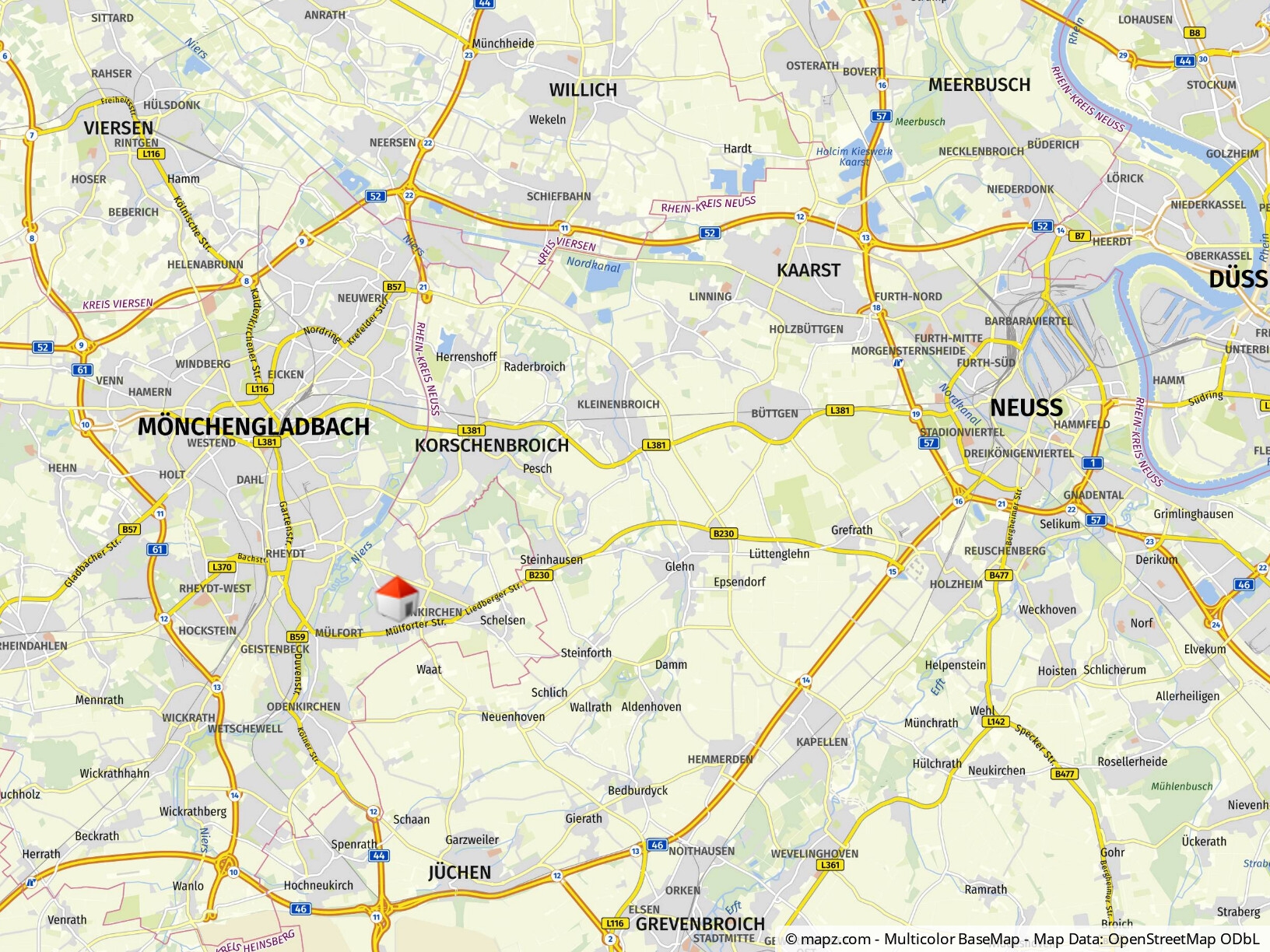 Gepflegtes Reihenendhaus mit Garage und Garten in ruhiger Wohnlage von Mönchengladbach-Giesenkirchen – Mönchengladbach – Vorschaubild 23