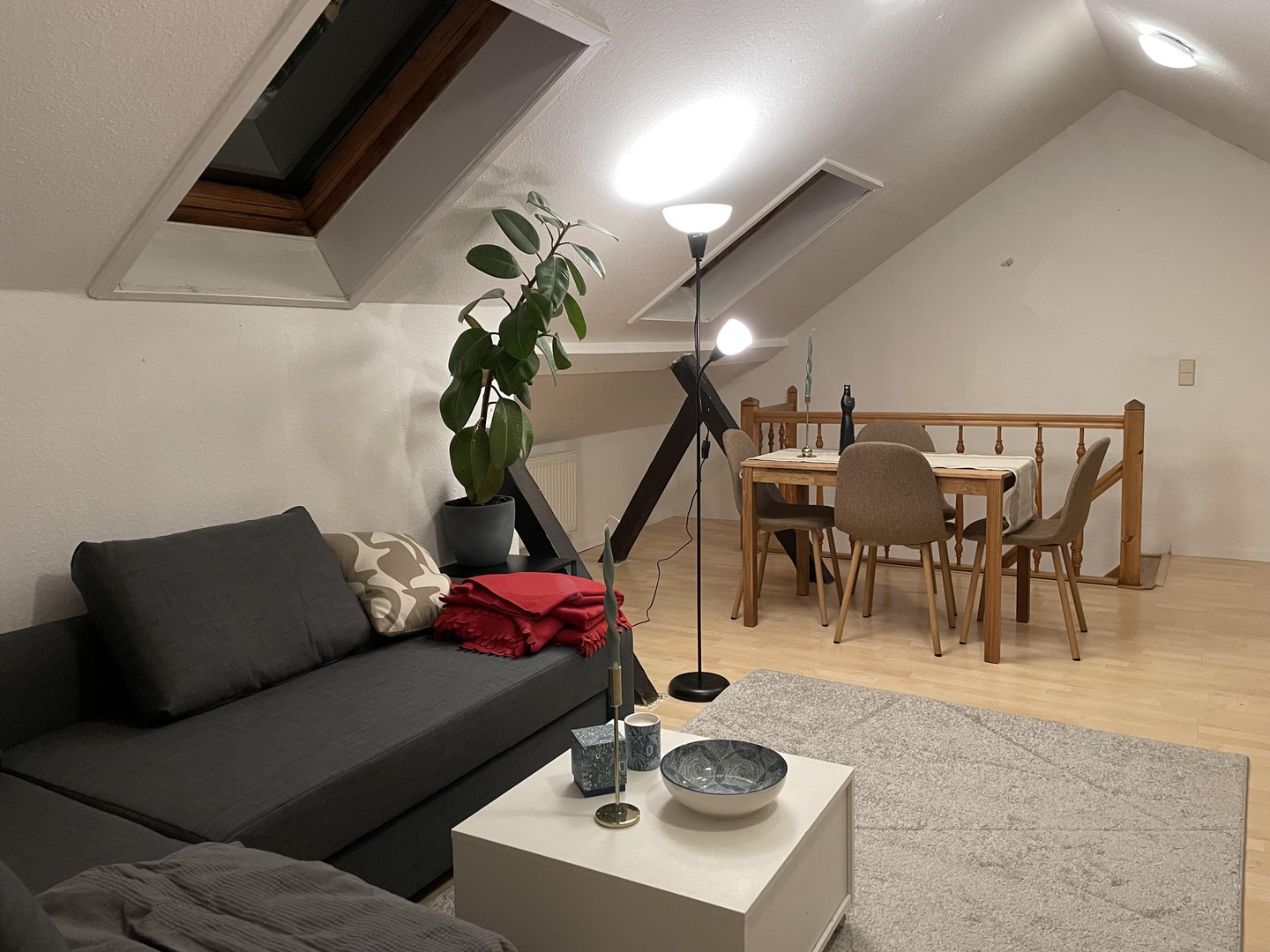 Möblierte 3 Zimmer Maisonette Wohnung in zentraler Lage zu vermieten – Leipzig – Vorschaubild 12