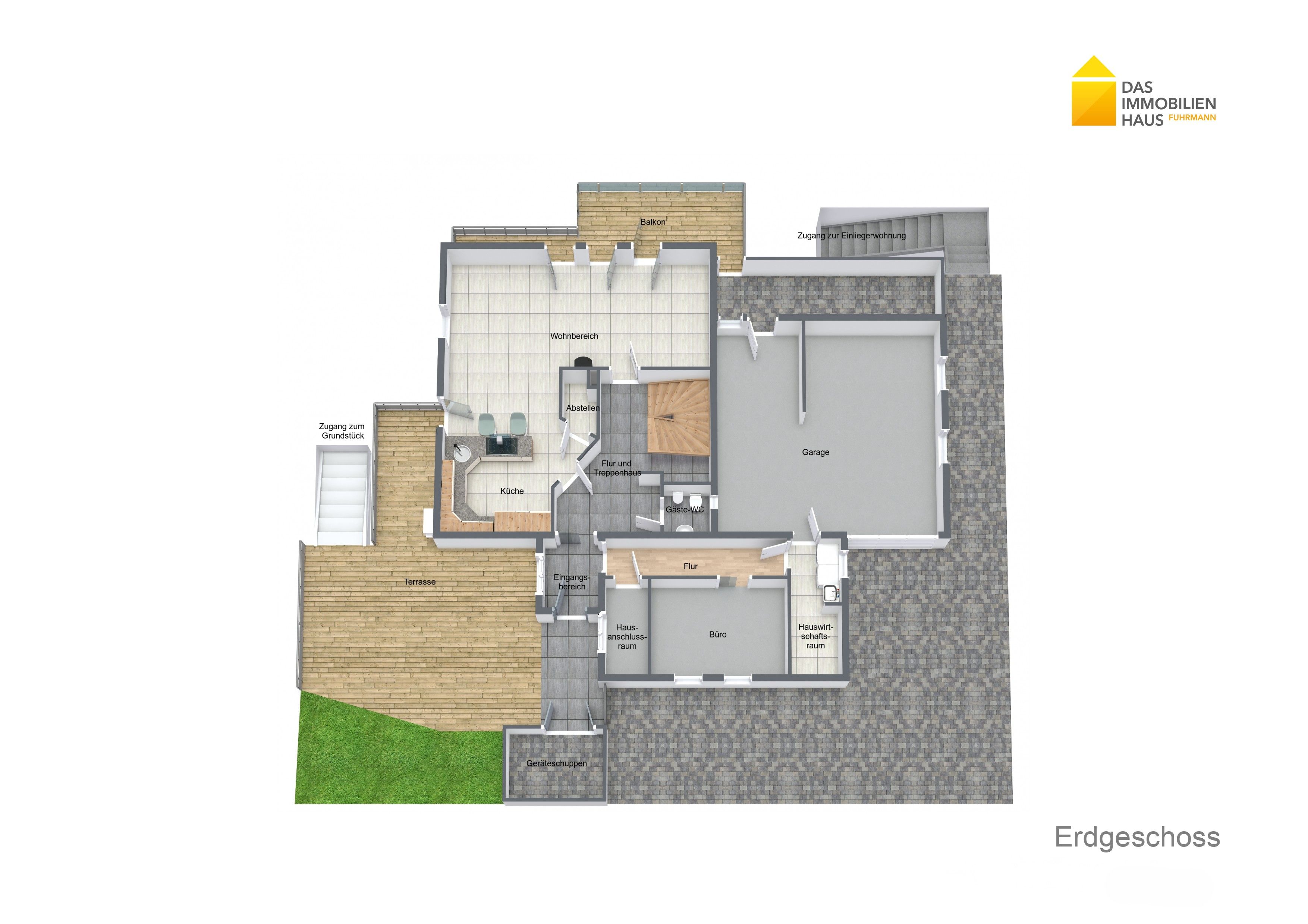 Einfamilienhaus mit Einliegerwohnung in Suhl – Suhl – Vorschaubild 3