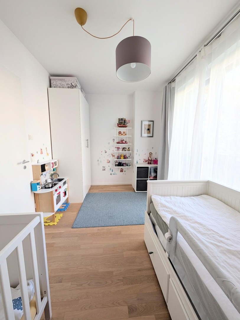 Neubau‑3‑Zimmer‑Wohnung in ruhiger Lage mit 2 Bädern und Süd-Loggia – Berlin – Vorschaubild 9
