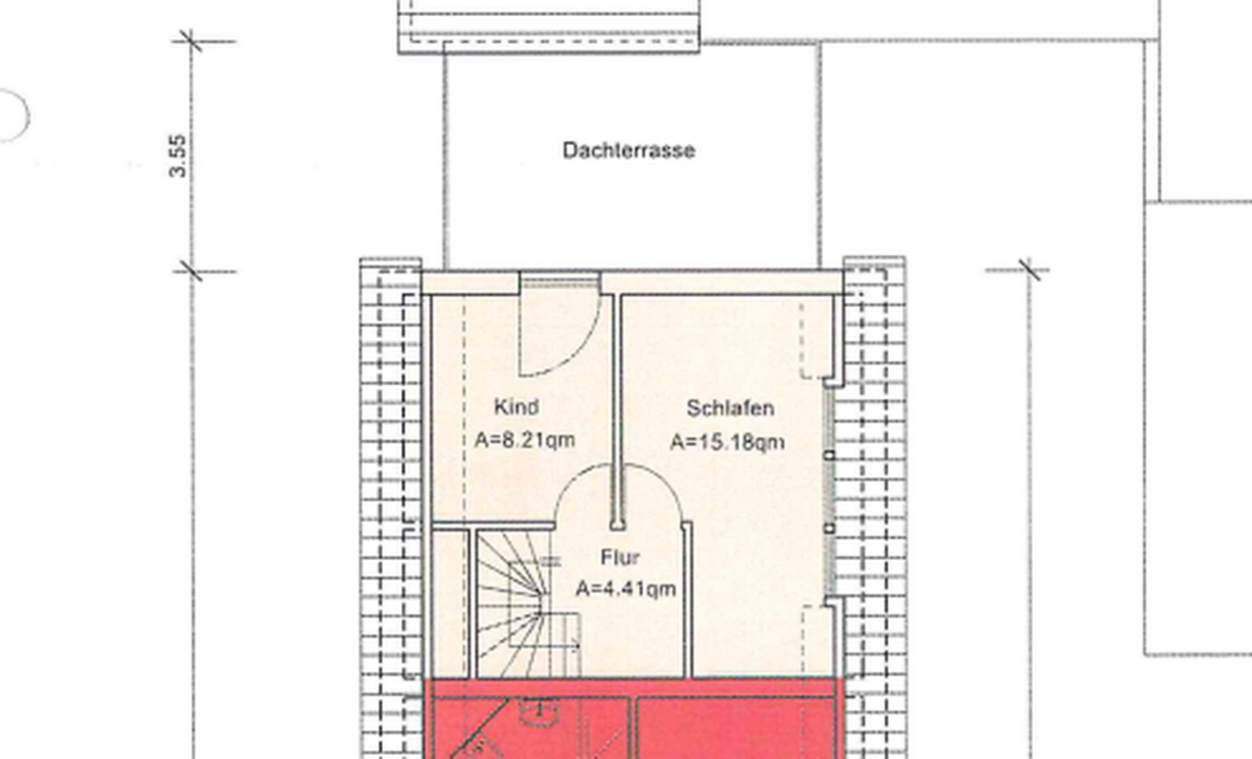 Ab 1.6.26: 70m² Wohnung mit Dachterrasse zentral in Sottrum, PKW-Stellplatz – Sottrum – Vorschaubild 11