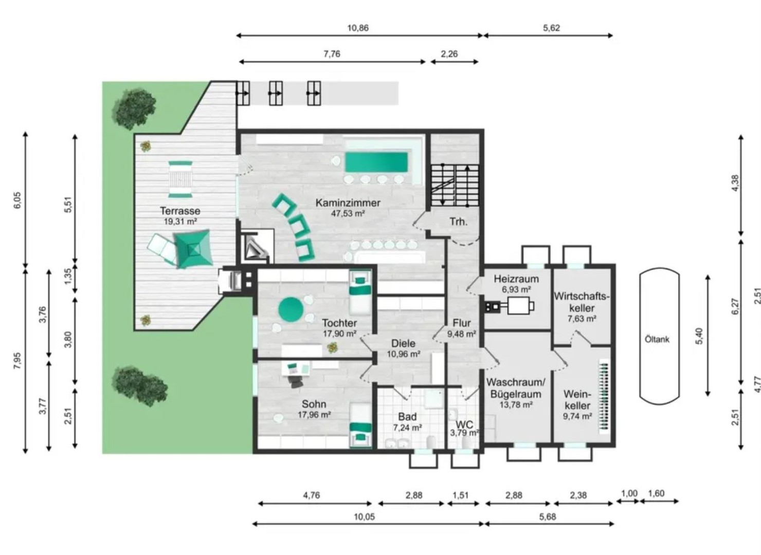 Haus in ruhiger Lage zu verkaufen – Schönbrunn – Vorschaubild 27
