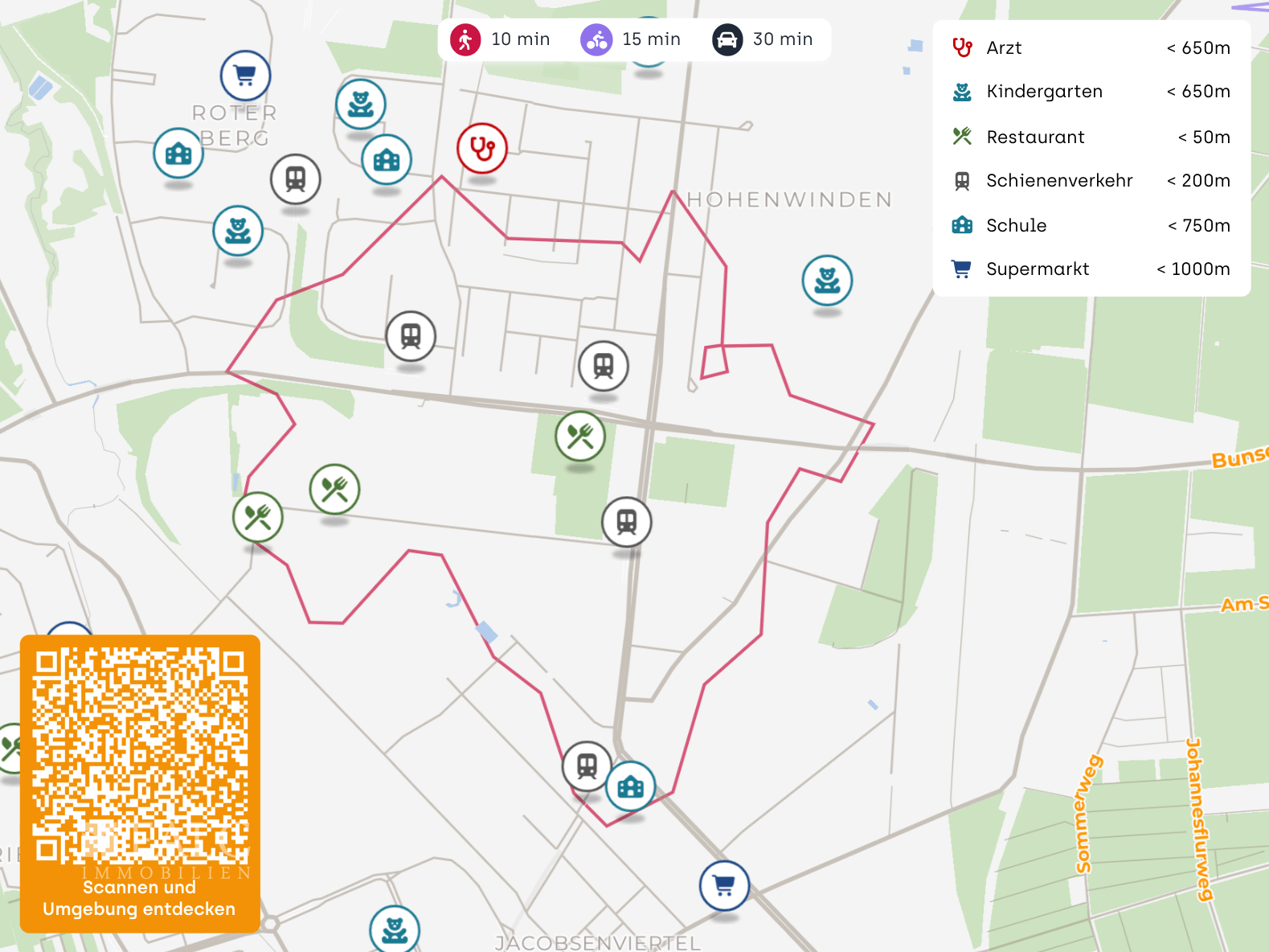 Grün, ruhig, gut angebunden: Zuhause für Zwei in Erfurt-Nord, Garage inklusive – Erfurt – Vorschaubild 16