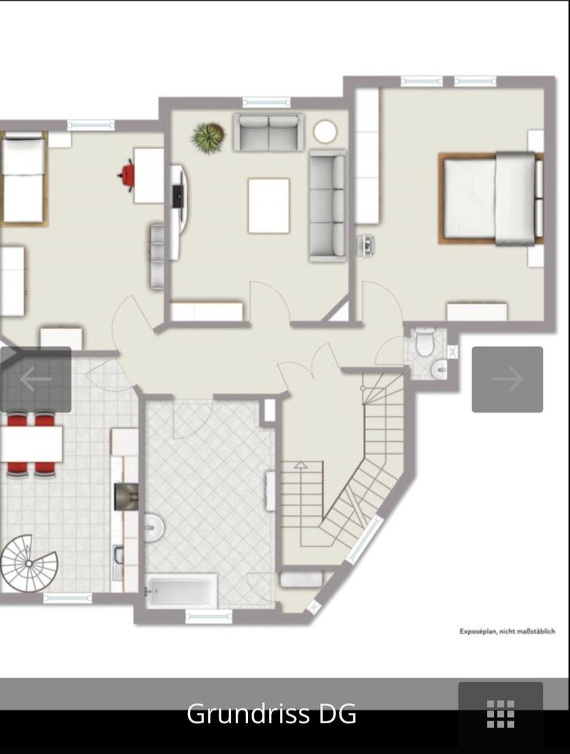Charmante 3-Zimmer-Wohnung I Top-saniert I Außergewöhnlich – Hanau – Vorschaubild 12
