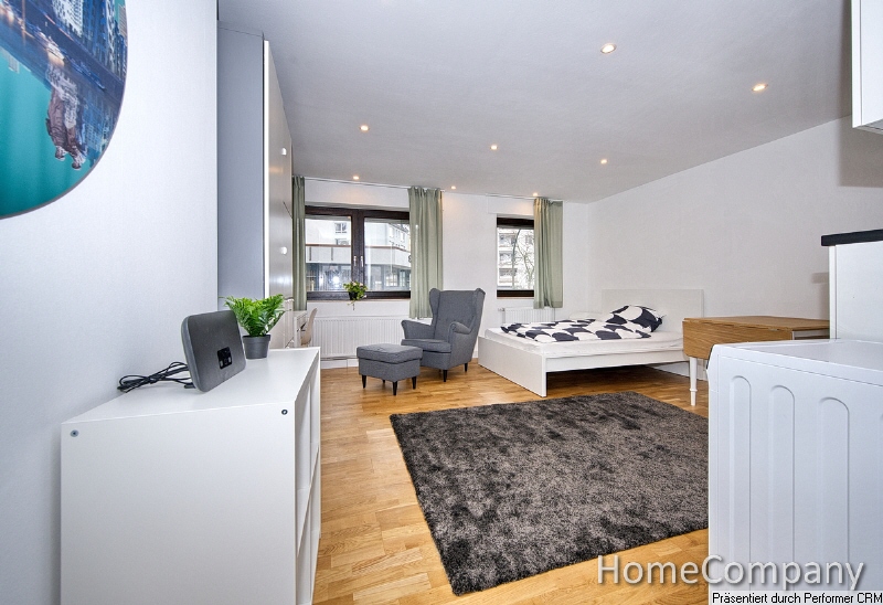 Geschmackvolles Businessapartment mit Wifi und Stellplatz im Zentrum von Düsseldorf – Düsseldorf – Vorschaubild 2