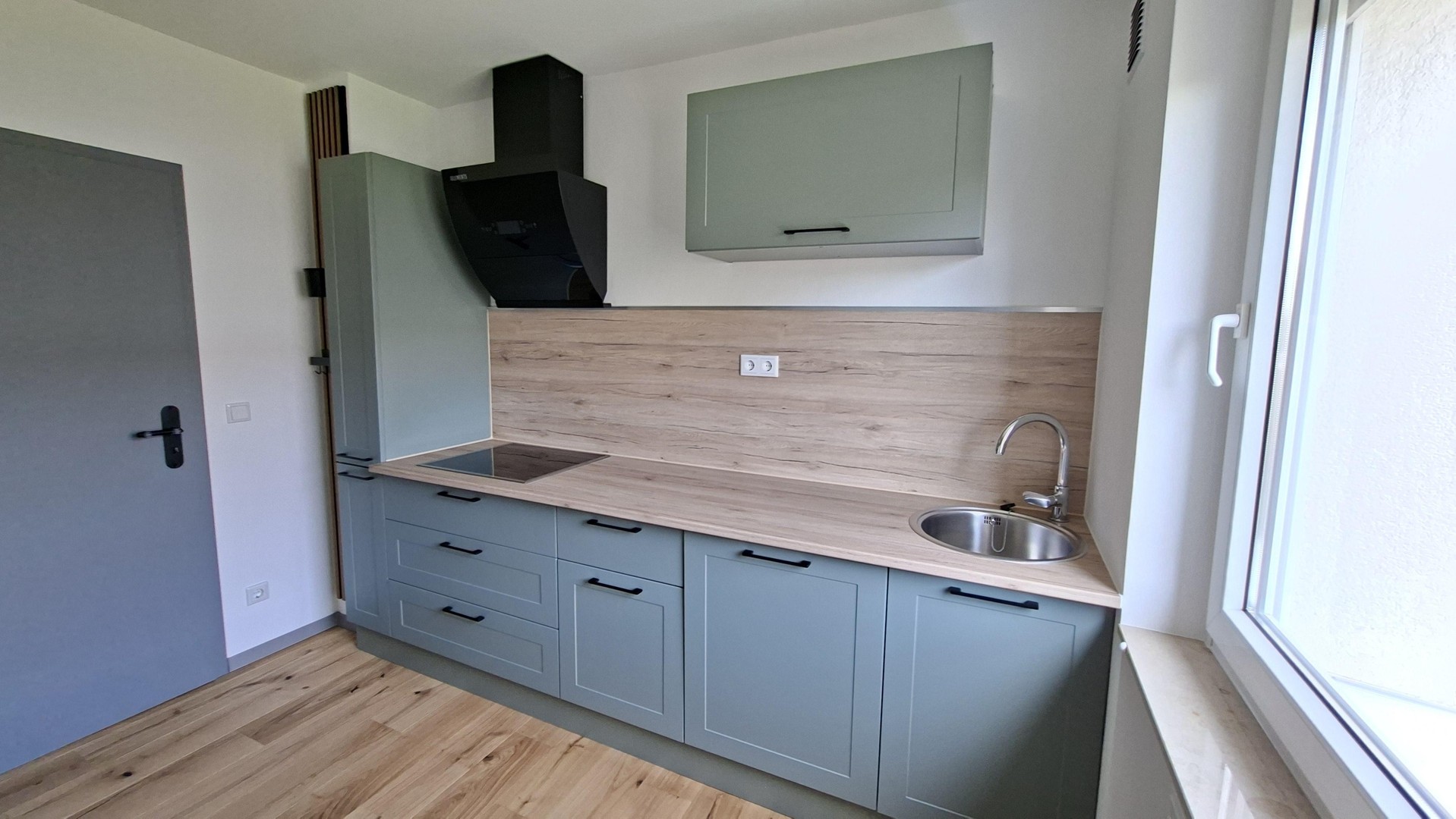 3 Zimmer Wohnung Balkon Einbauküche Erstbezug nach Sanierung – Darmstadt – Vorschaubild 3