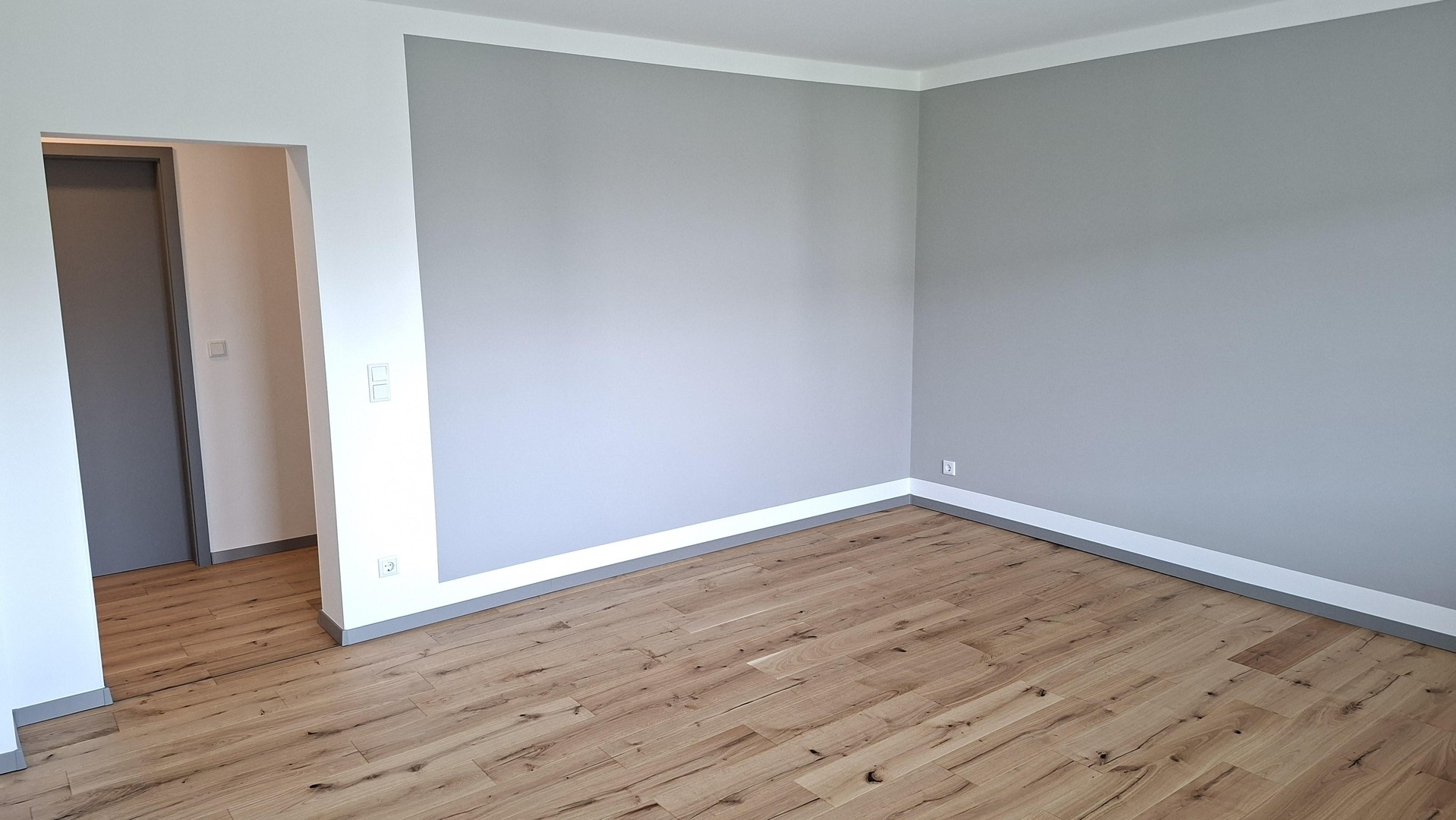 3 Zimmer Wohnung Balkon Einbauküche Erstbezug nach Sanierung – Darmstadt – Vorschaubild 12